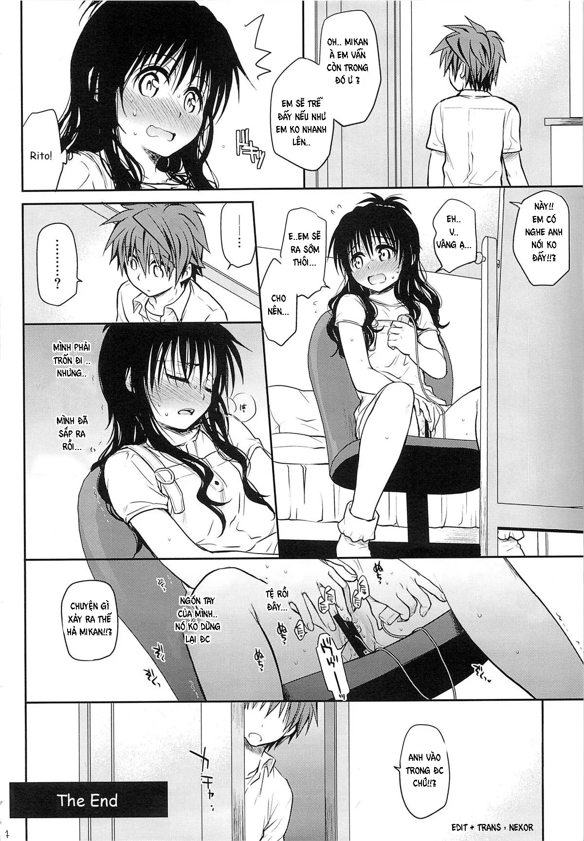 HentaiVN.net - Ảnh 32 - Sự Kích Thích Trong Lớp Học (To Love-Ru) [Tabegoro Mikan; Ripe Mandarin] - Chap 2