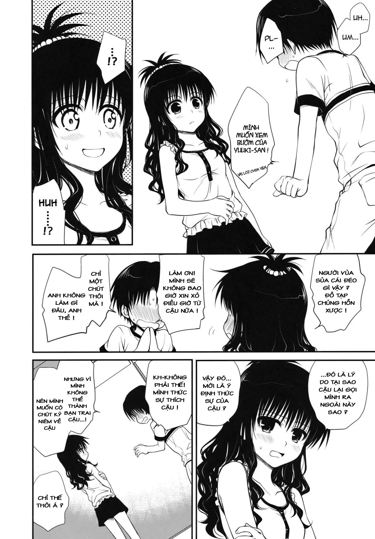 HentaiVN.net - Ảnh 4 - Sự Kích Thích Trong Lớp Học (To Love-Ru) [Tabegoro Mikan; Ripe Mandarin] - Chap 3