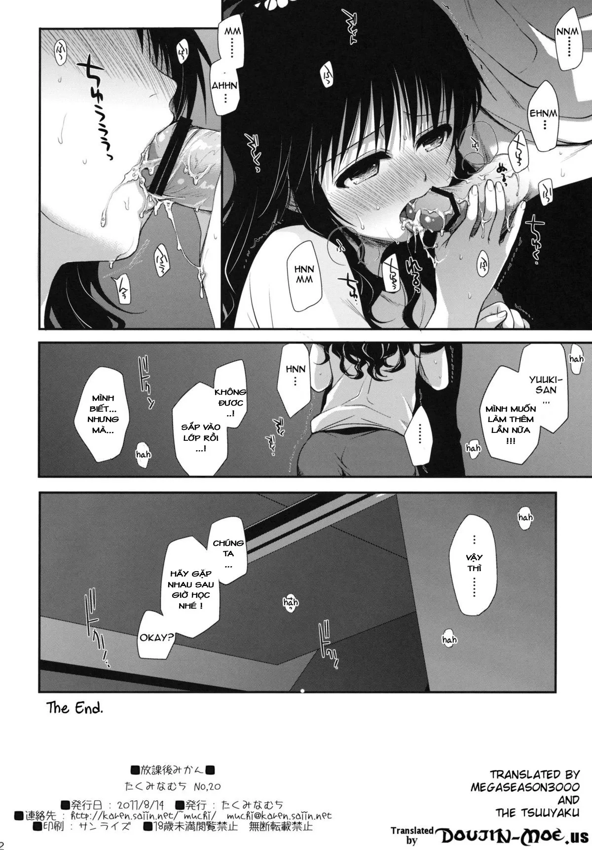 HentaiVN.net - Ảnh 42 - Sự Kích Thích Trong Lớp Học (To Love-Ru) [Tabegoro Mikan; Ripe Mandarin] - Chap 3