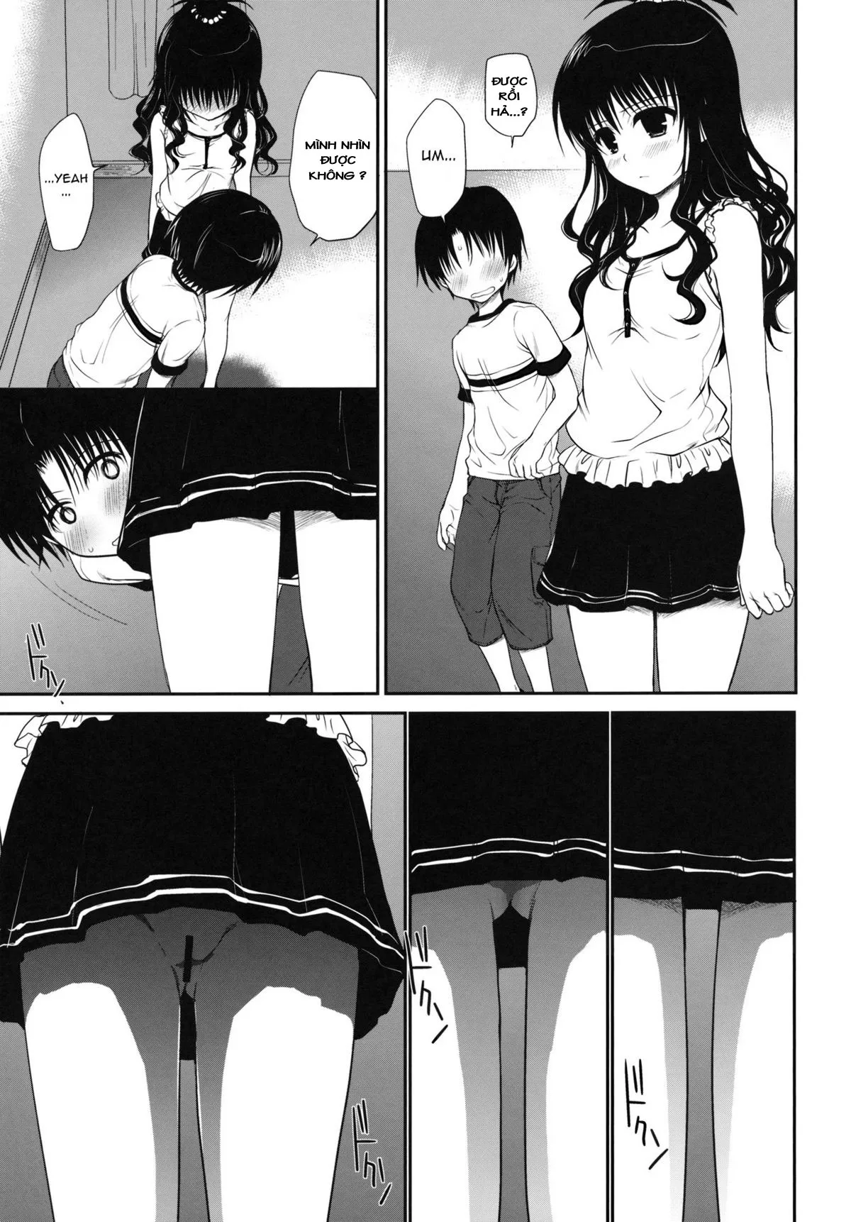 HentaiVN.net - Ảnh 7 - Sự Kích Thích Trong Lớp Học (To Love-Ru) [Tabegoro Mikan; Ripe Mandarin] - Chap 3