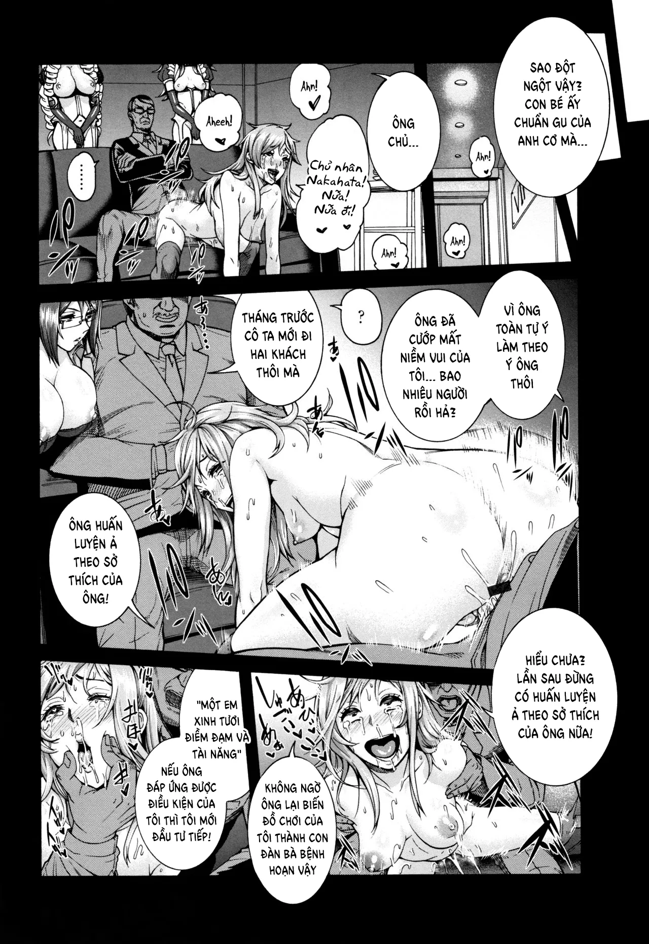 HentaiVN.net - Ảnh 3 - The Wife Who Sold Herself ~Cumdump Secretary Maki~ [Miurijima ~Akume Hisho Maki~] - Oneshot
