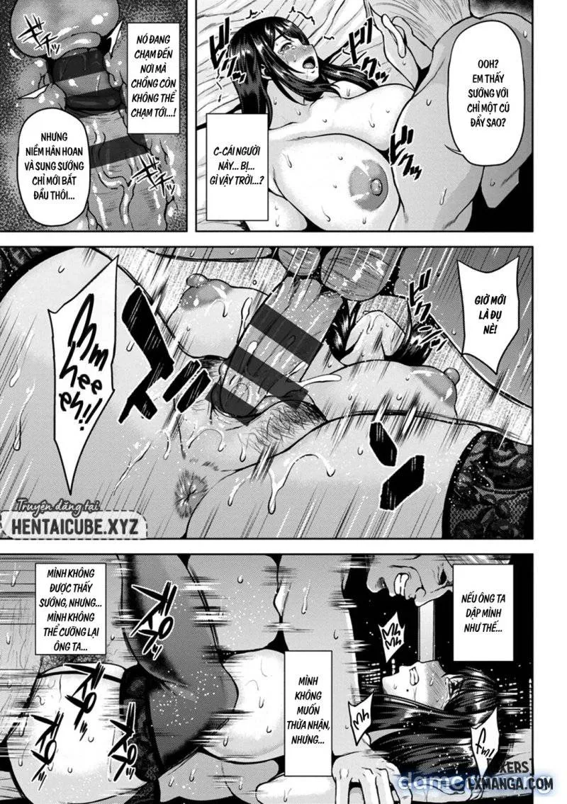 HentaiVN.net - Ảnh 4 - The Wife Who Sold Herself ~Cumdump Secretary Maki~ [Miurijima ~Akume Hisho Maki~] - Chap 3: The wife who sold her body