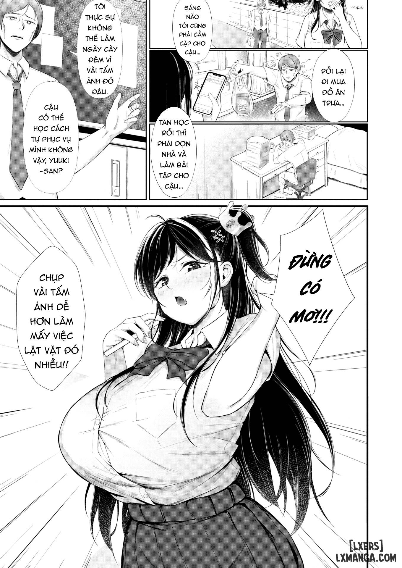 HentaiVN.net - Ảnh 3 - Milk is King & I'm Its Servant - Oneshot