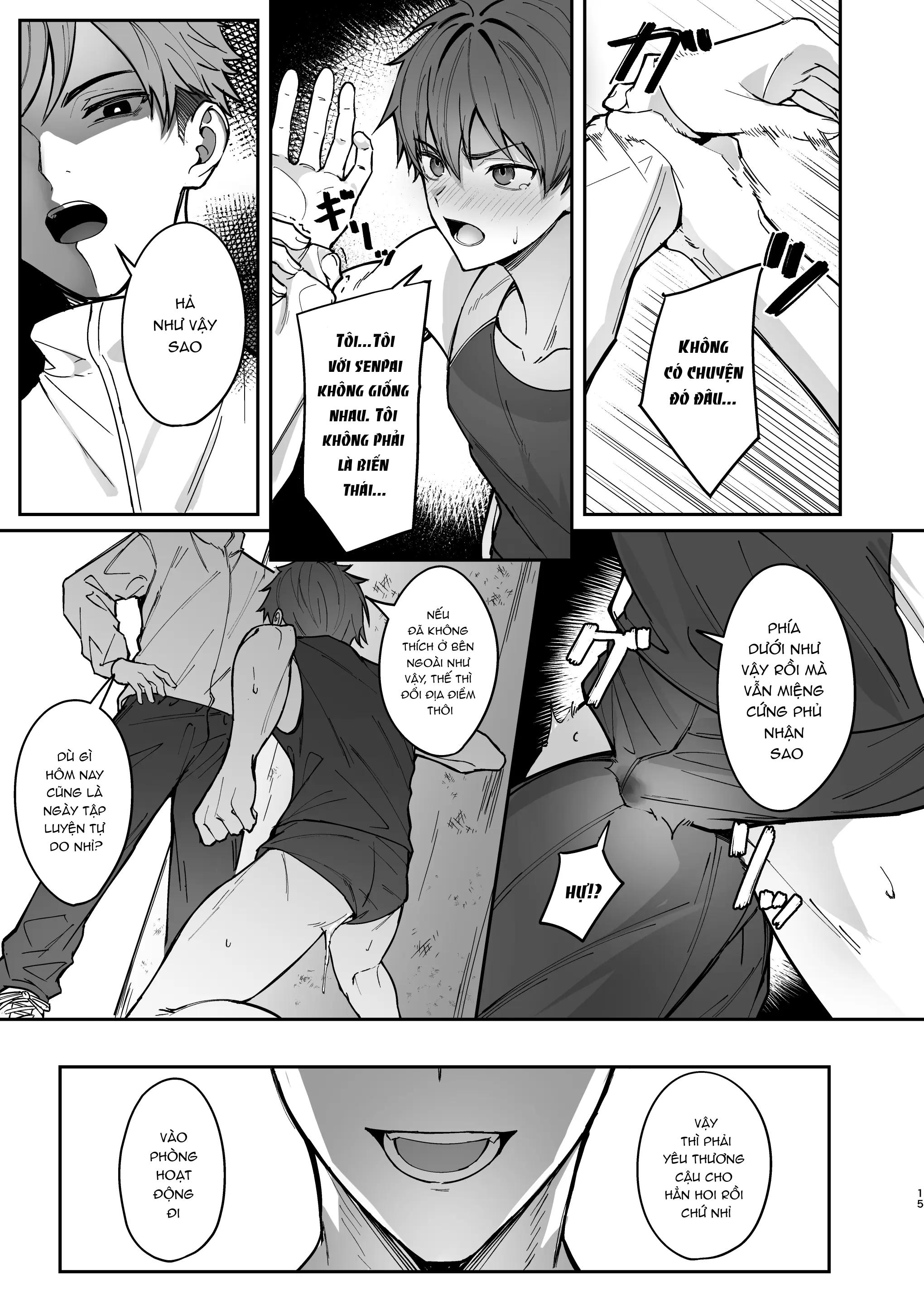 HentaiVN.net - Ảnh 15 - Câu chuyện về việc tôi trở thành đồ chơi của Senpai - Oneshot