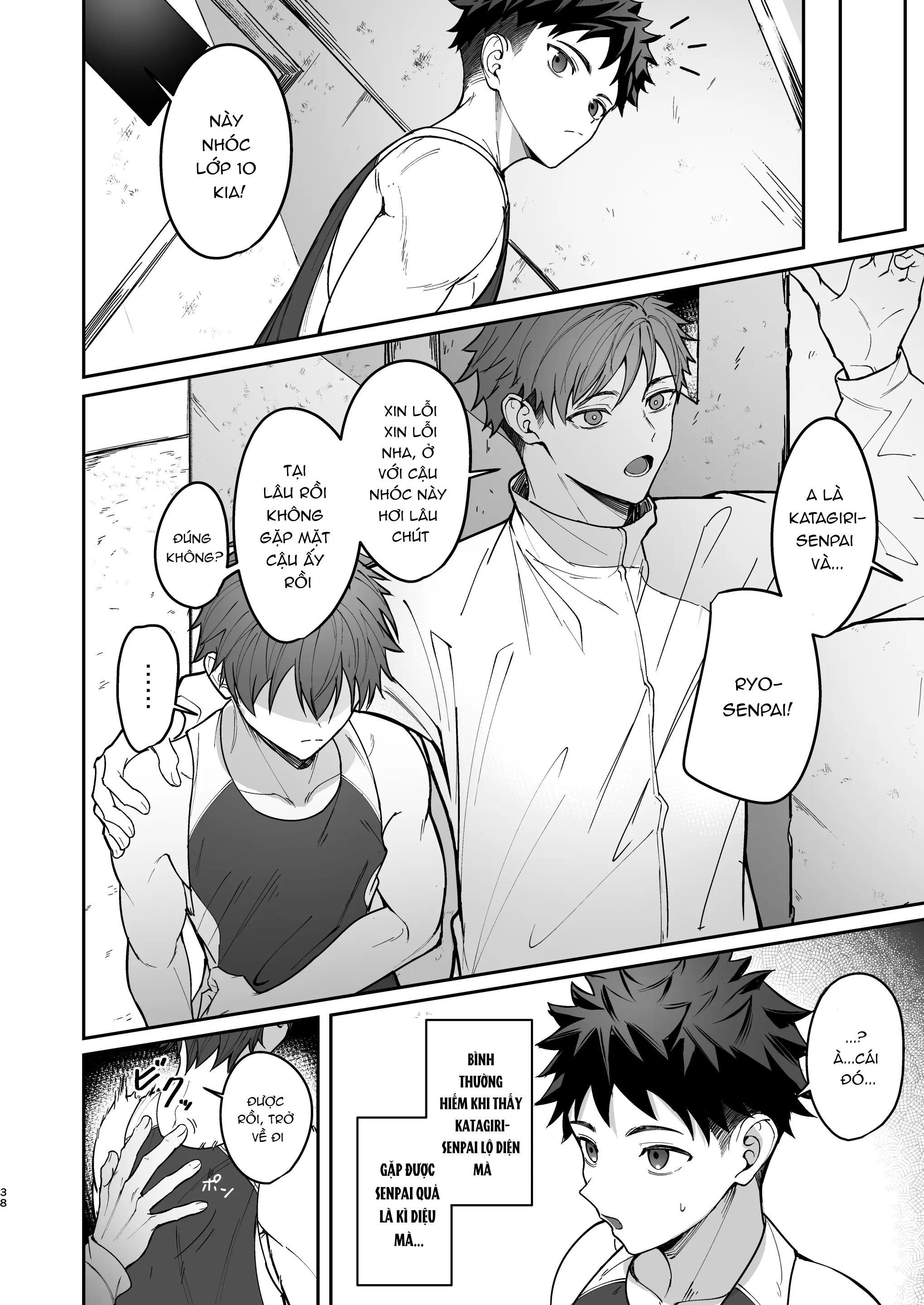 HentaiVN.net - Ảnh 37 - Câu chuyện về việc tôi trở thành đồ chơi của Senpai - Oneshot