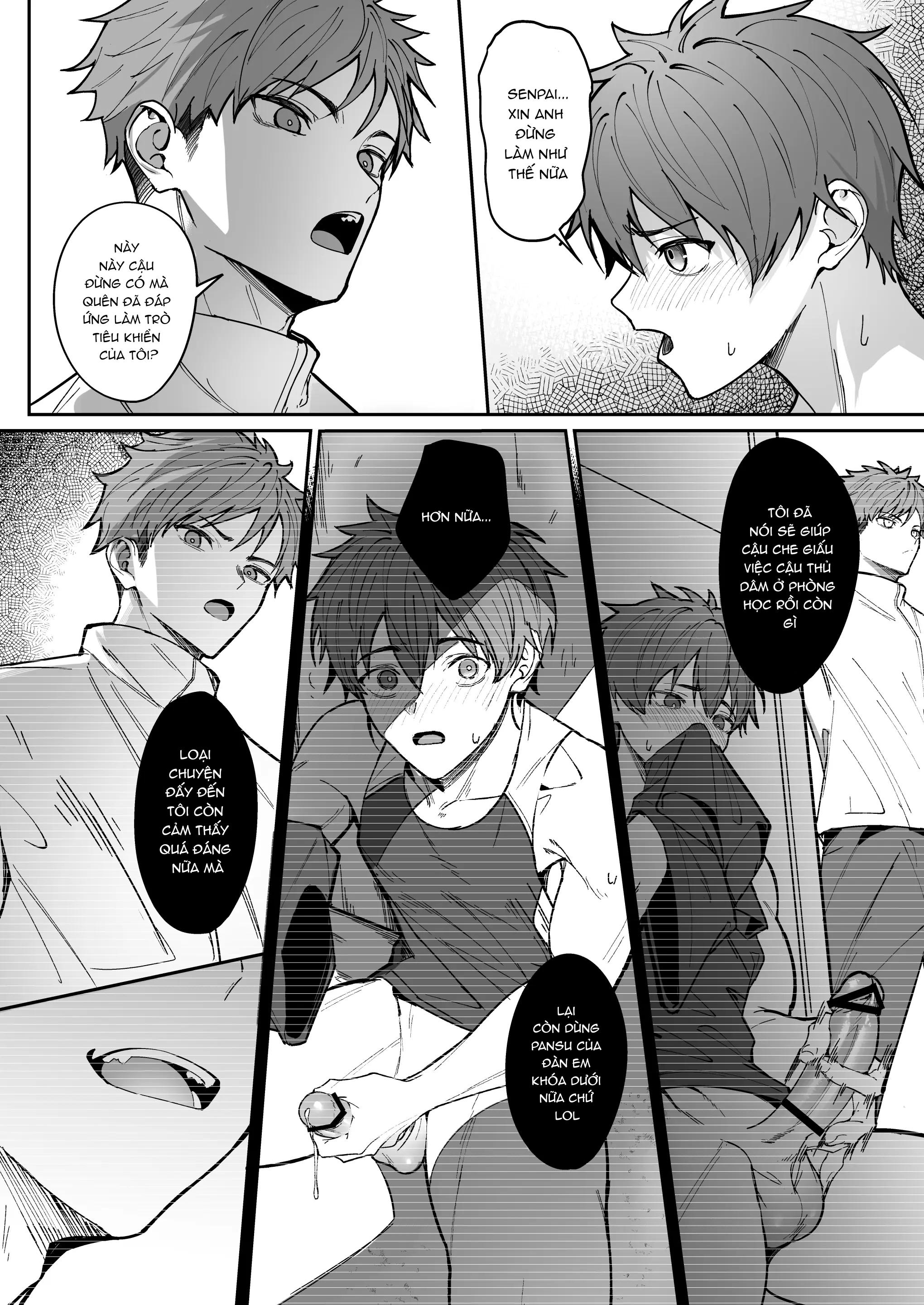 HentaiVN.net - Ảnh 8 - Câu chuyện về việc tôi trở thành đồ chơi của Senpai - Oneshot