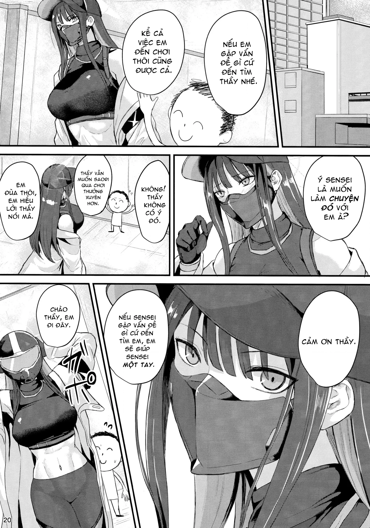 HentaiVN.net - Ảnh 20 - Saori no Ongaeshi (Blue Archive) - Oneshot