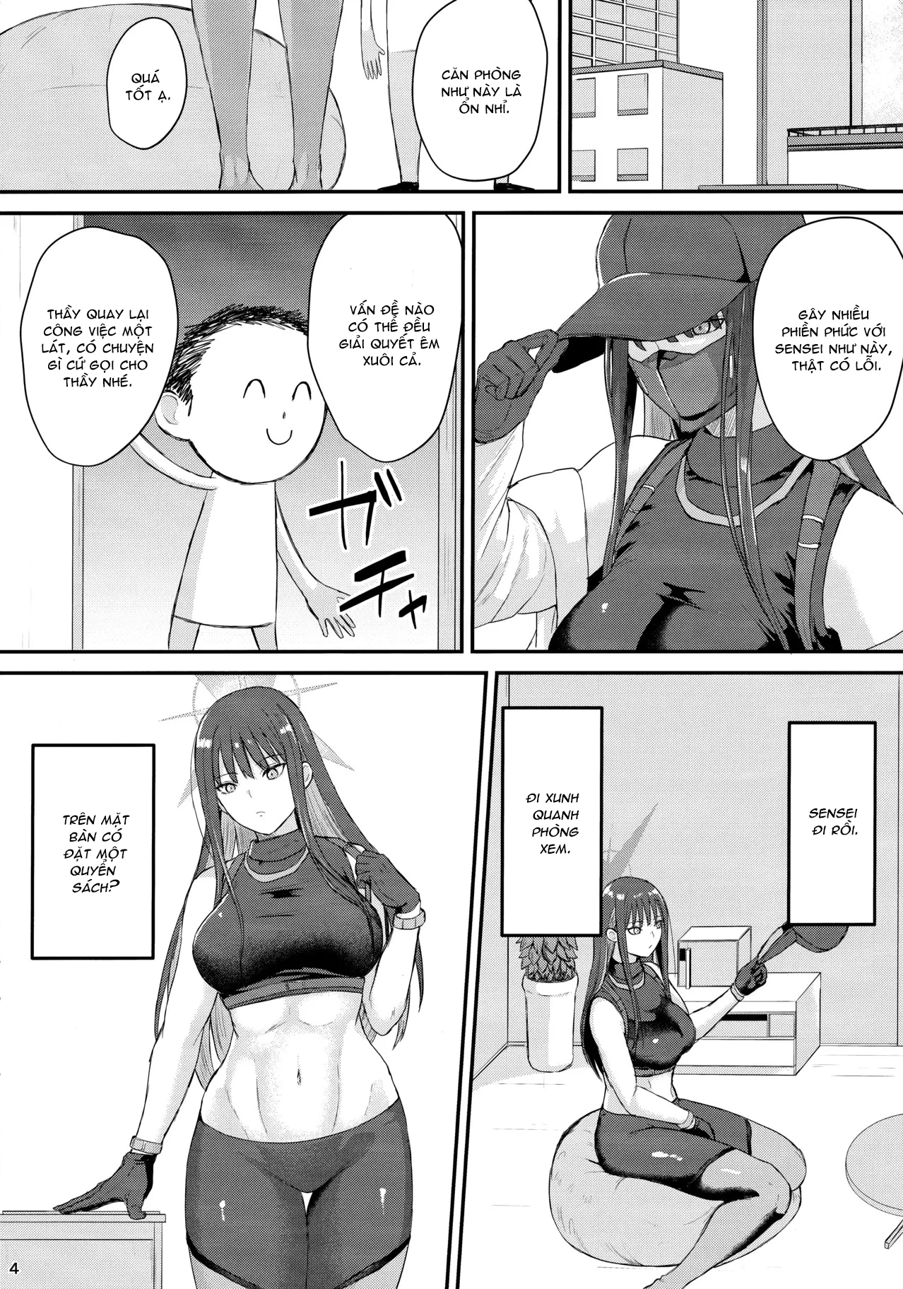 HentaiVN.net - Ảnh 4 - Saori no Ongaeshi (Blue Archive) - Oneshot