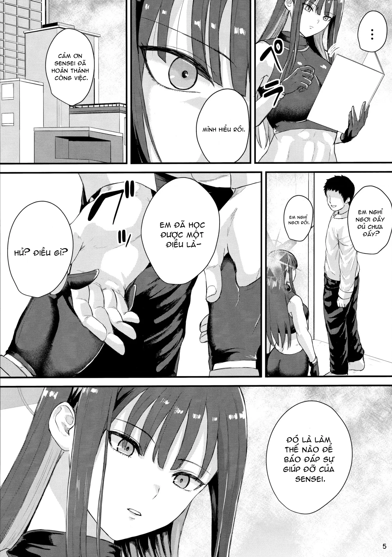HentaiVN.net - Ảnh 5 - Saori no Ongaeshi (Blue Archive) - Oneshot