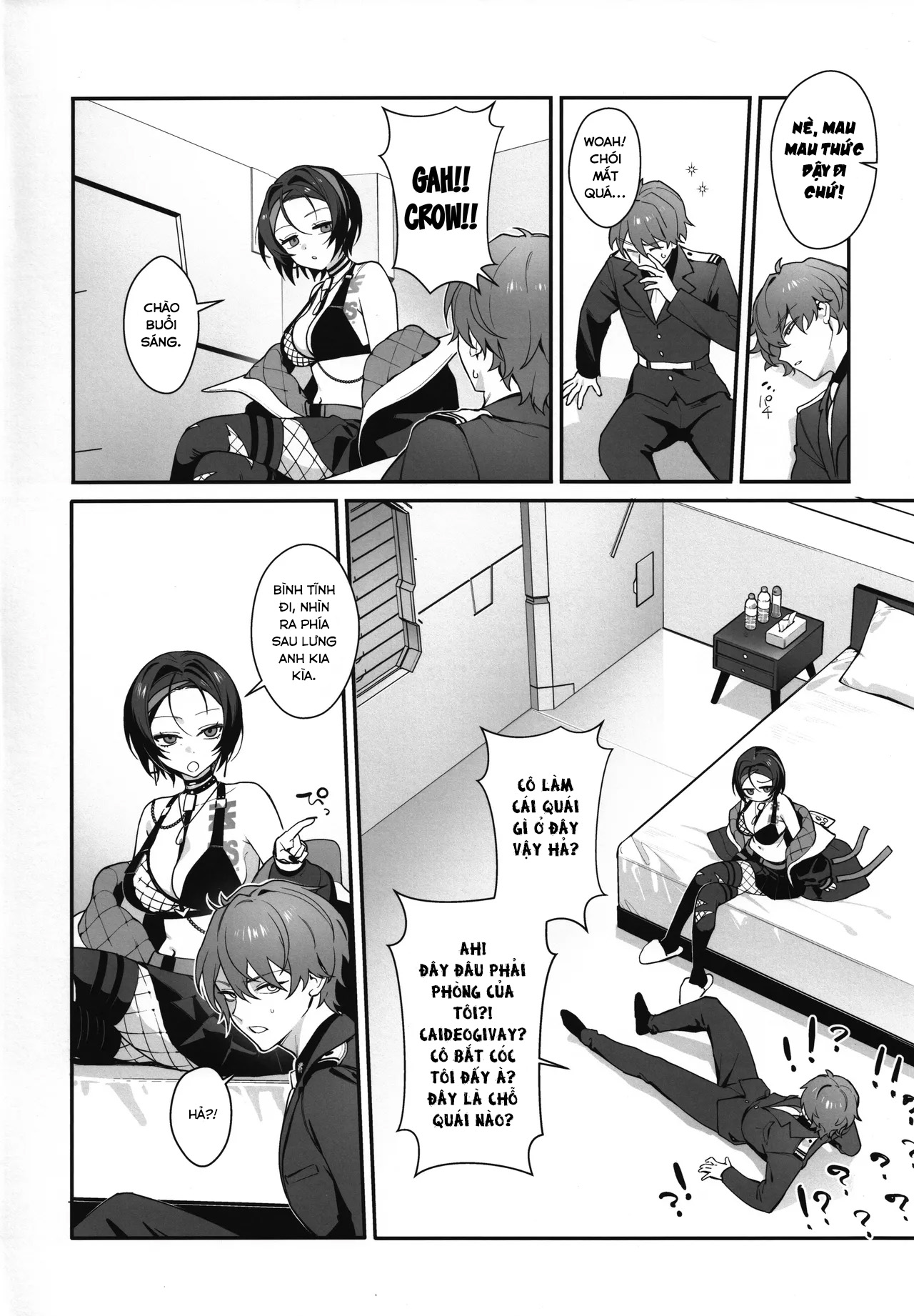 HentaiVN.net - Ảnh 3 - Một Cuộc "Mây Mưa" Cùng Crow Trong Căn Phòng Kín - Oneshot
