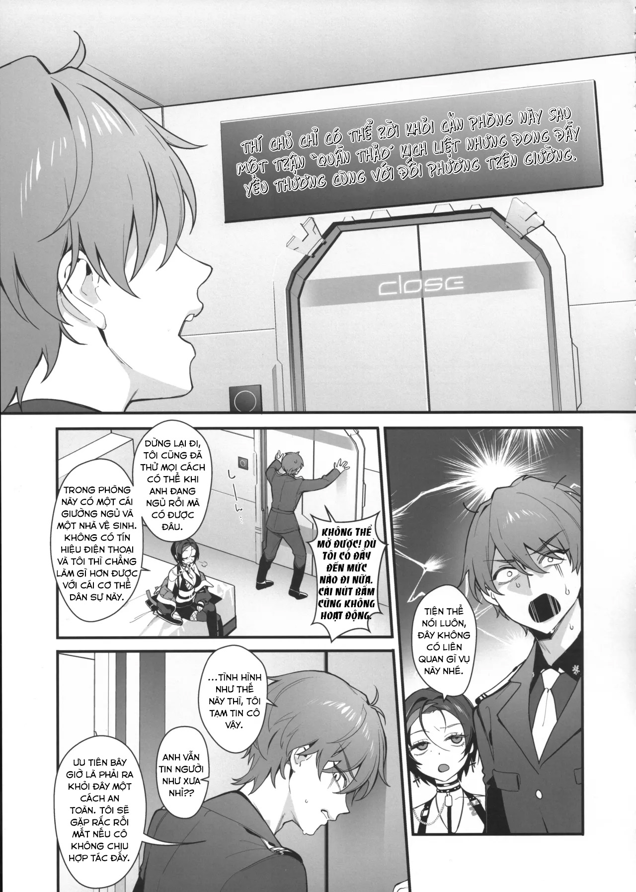 HentaiVN.net - Ảnh 4 - Một Cuộc "Mây Mưa" Cùng Crow Trong Căn Phòng Kín - Oneshot