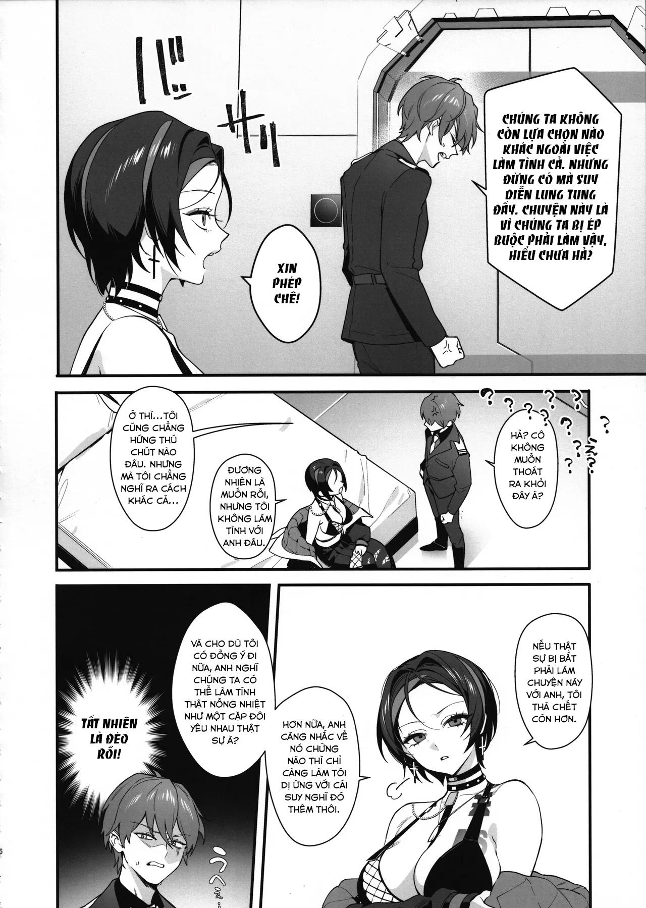 HentaiVN.net - Ảnh 5 - Một Cuộc "Mây Mưa" Cùng Crow Trong Căn Phòng Kín - Oneshot