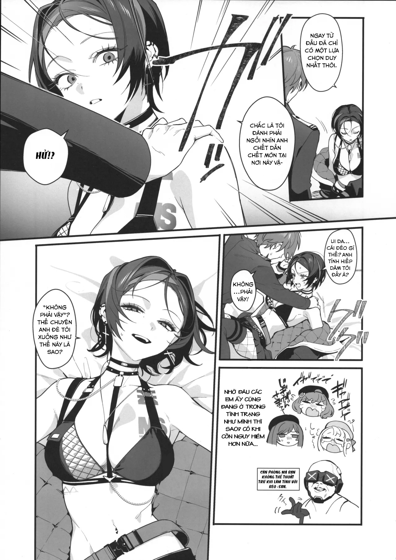 HentaiVN.net - Ảnh 6 - Một Cuộc "Mây Mưa" Cùng Crow Trong Căn Phòng Kín - Oneshot