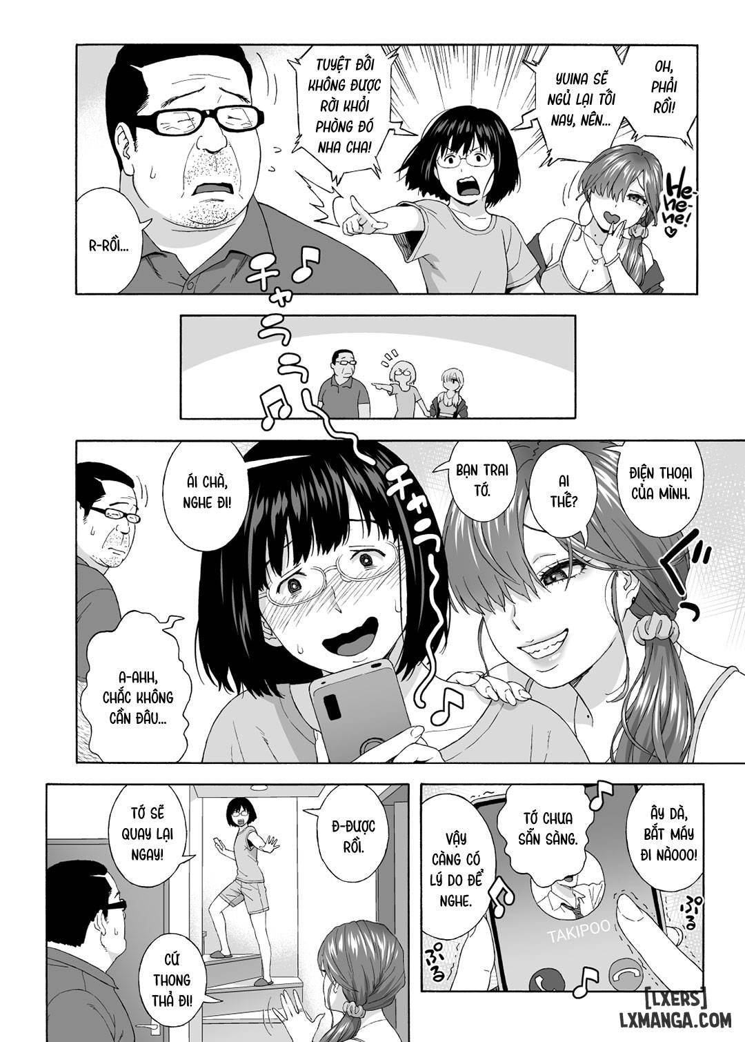 HentaiVN.net - Ảnh 8 - Musume no Tomodachi ga Yuuwaku Suru 2 - Oneshot
