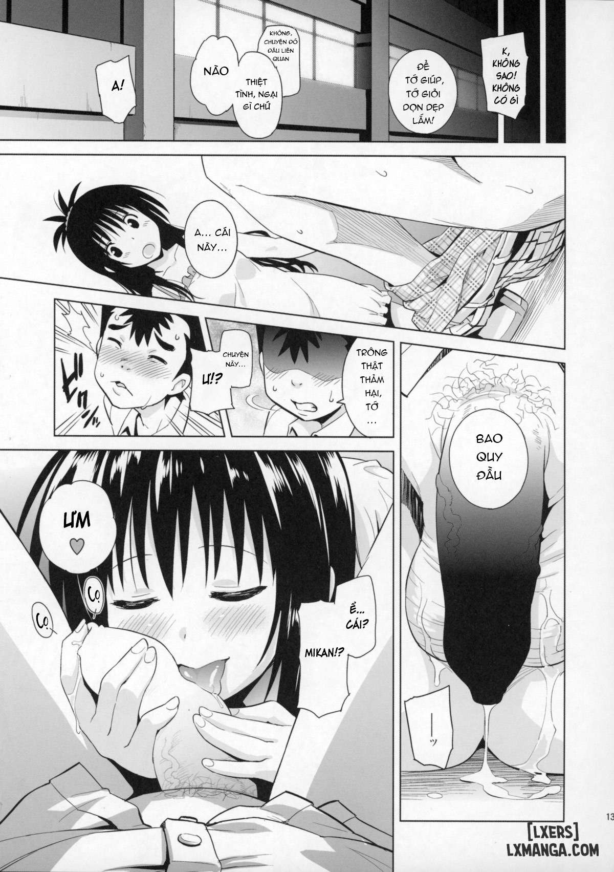 HentaiVN.net - Ảnh 12 - Mikan ga Oshiete Ageru MILKEY ORANGE 2 - Oneshot.