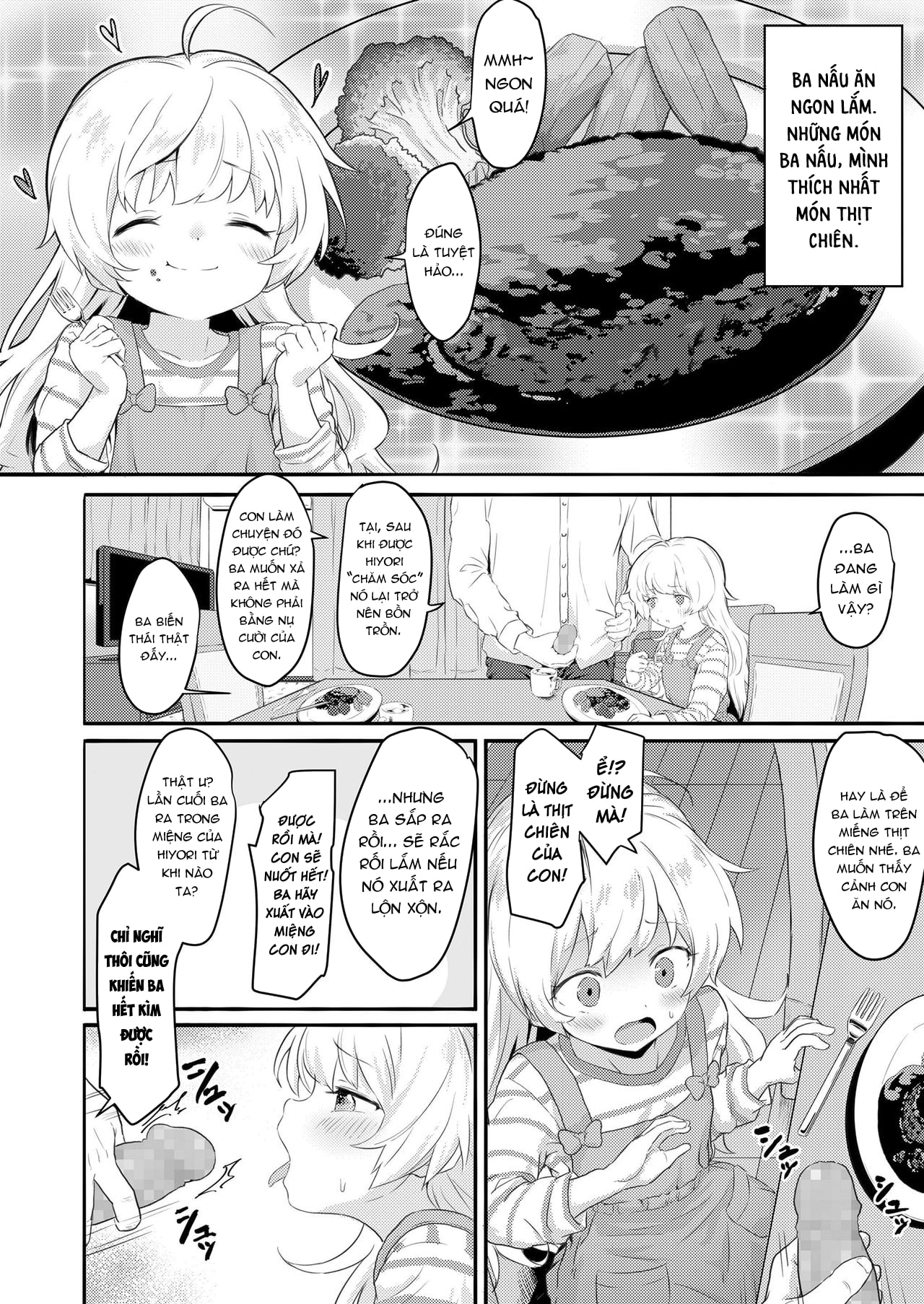HentaiVN.net - Ảnh 5 - Ba của mình - Oneshot