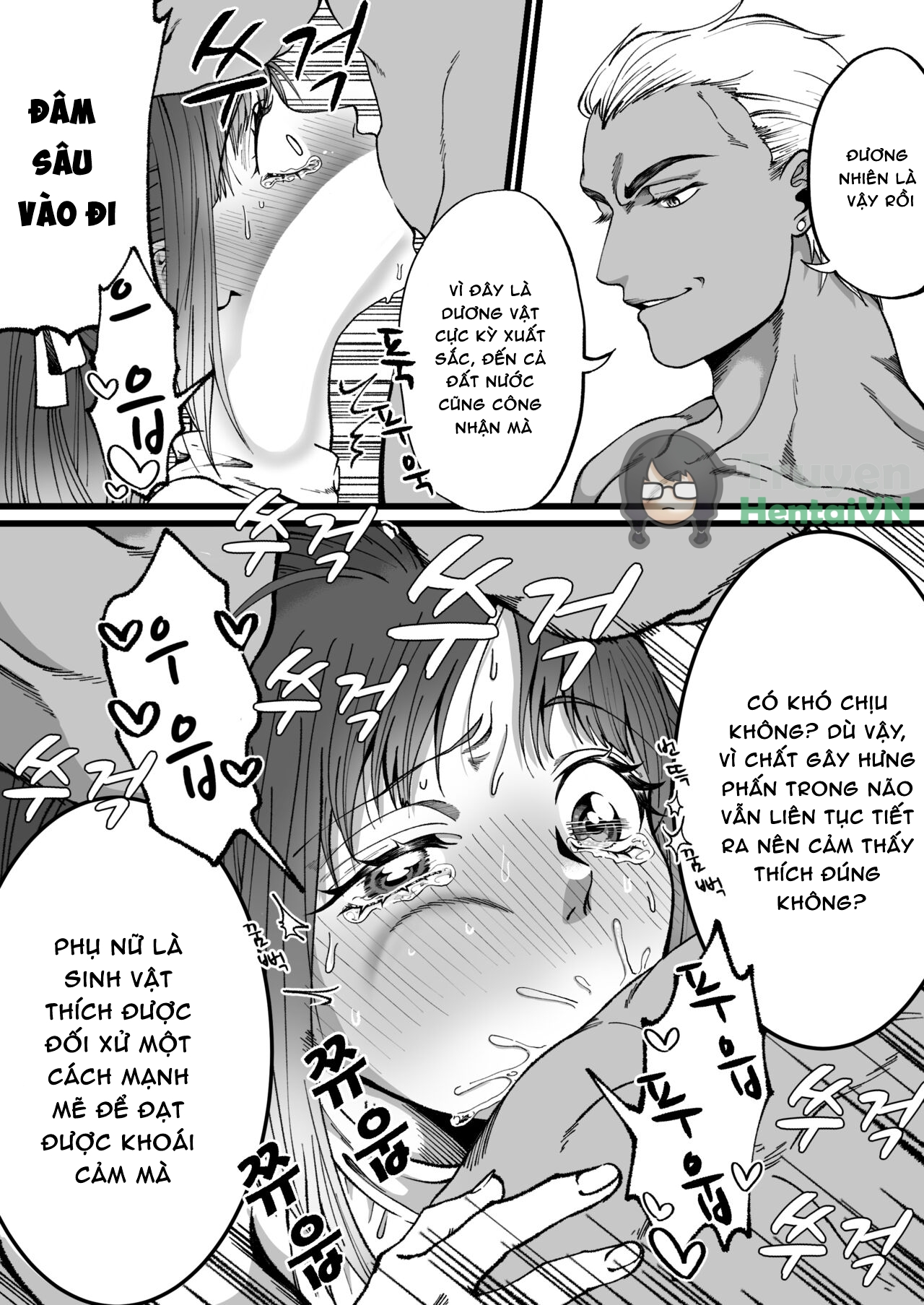 HentaiVN.net - Ảnh 16 - Boy tóc vàng cùng nữ sinh Hàn quốc - Oneshot
