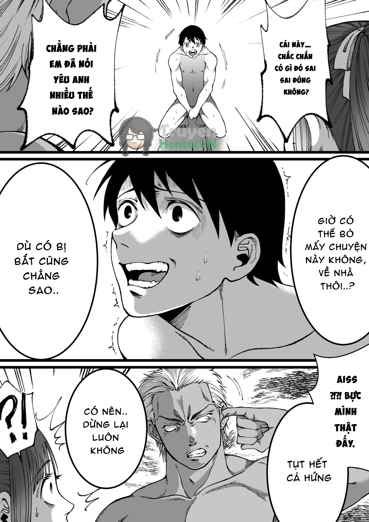HentaiVN.net - Ảnh 20 - Boy tóc vàng cùng nữ sinh Hàn quốc - Oneshot