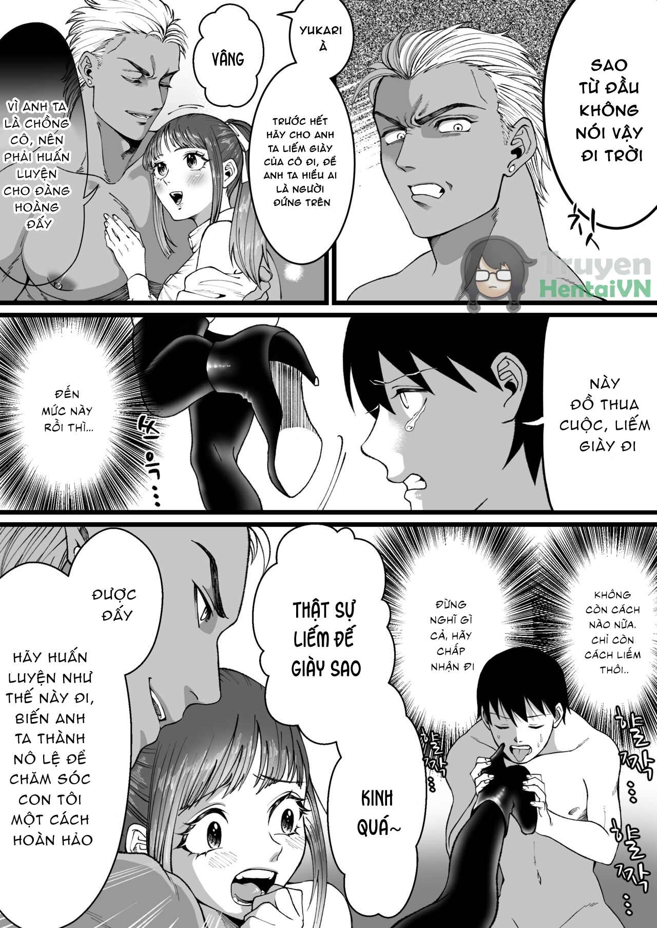 HentaiVN.net - Ảnh 24 - Boy tóc vàng cùng nữ sinh Hàn quốc - Oneshot