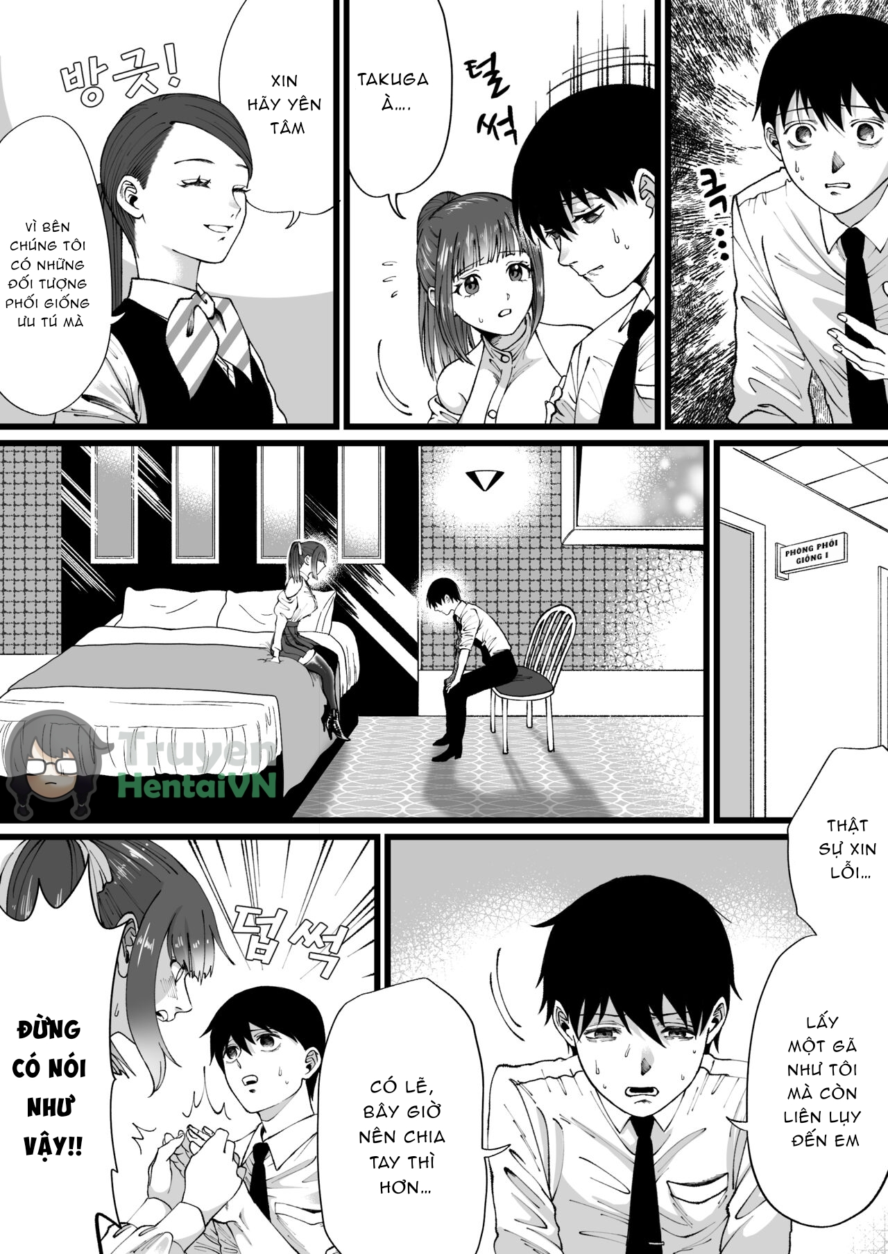 HentaiVN.net - Ảnh 6 - Boy tóc vàng cùng nữ sinh Hàn quốc - Oneshot