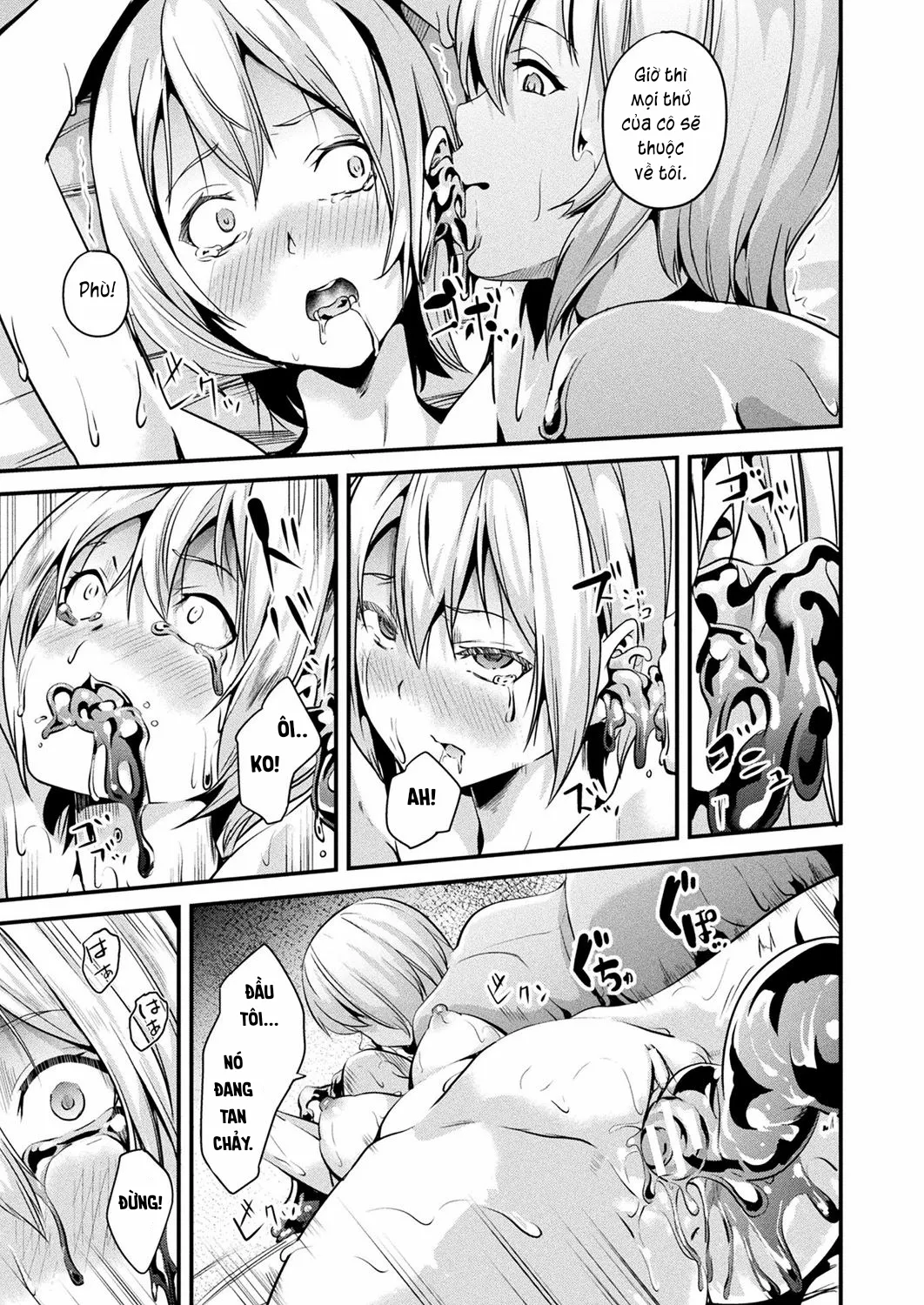 HentaiVN.net - Ảnh 10 - Sống cùng bé Slime. [Doukyo Suru Neneki; Slime living together; 同居する粘液] - Chap 4: Dạy dỗ.