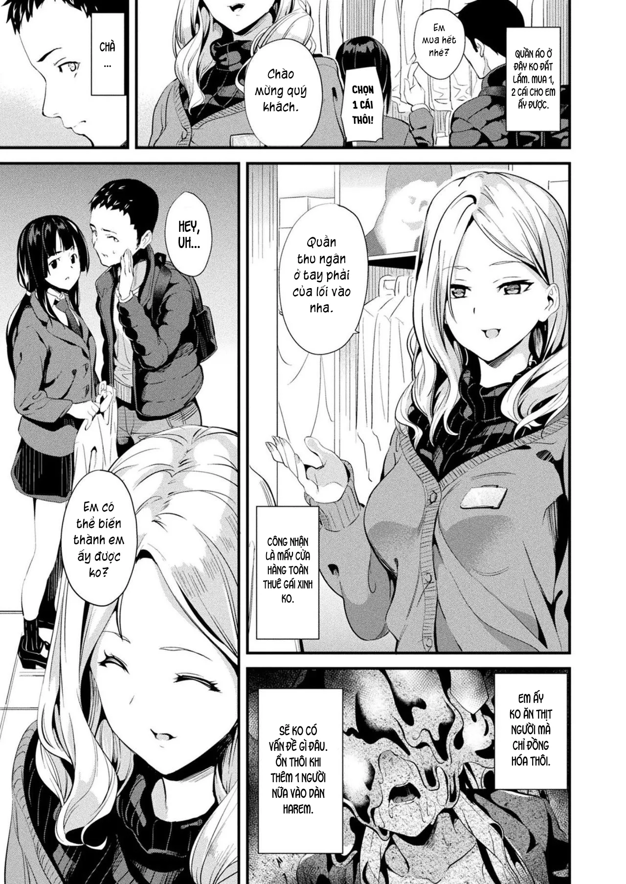 HentaiVN.net - Ảnh 6 - Sống cùng bé Slime. [Doukyo Suru Neneki; Slime living together; 同居する粘液] - Chap 7: 1 buổi hẹn hò.