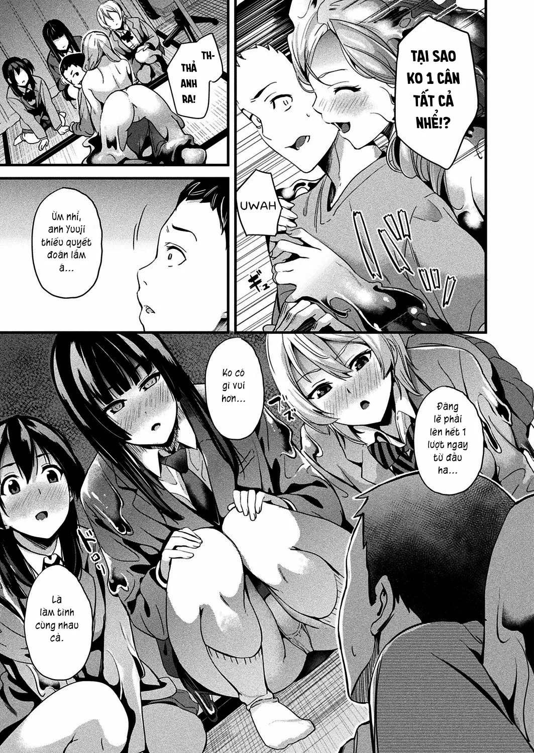 HentaiVN.net - Ảnh 10 - Sống cùng bé Slime. [Doukyo Suru Neneki; Slime living together; 同居する粘液] - Chap 8: Anh xin các em.