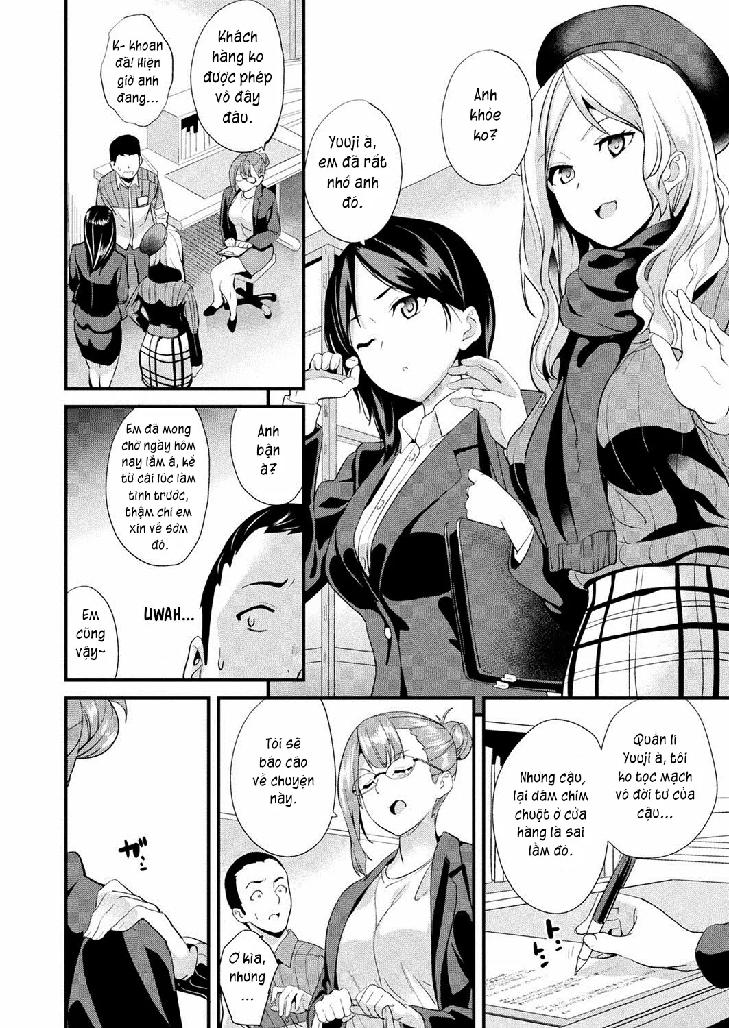 HentaiVN.net - Ảnh 11 - Sống cùng bé Slime. [Doukyo Suru Neneki; Slime living together; 同居する粘液] - Chap 9: Bước tiến hôn nhân.