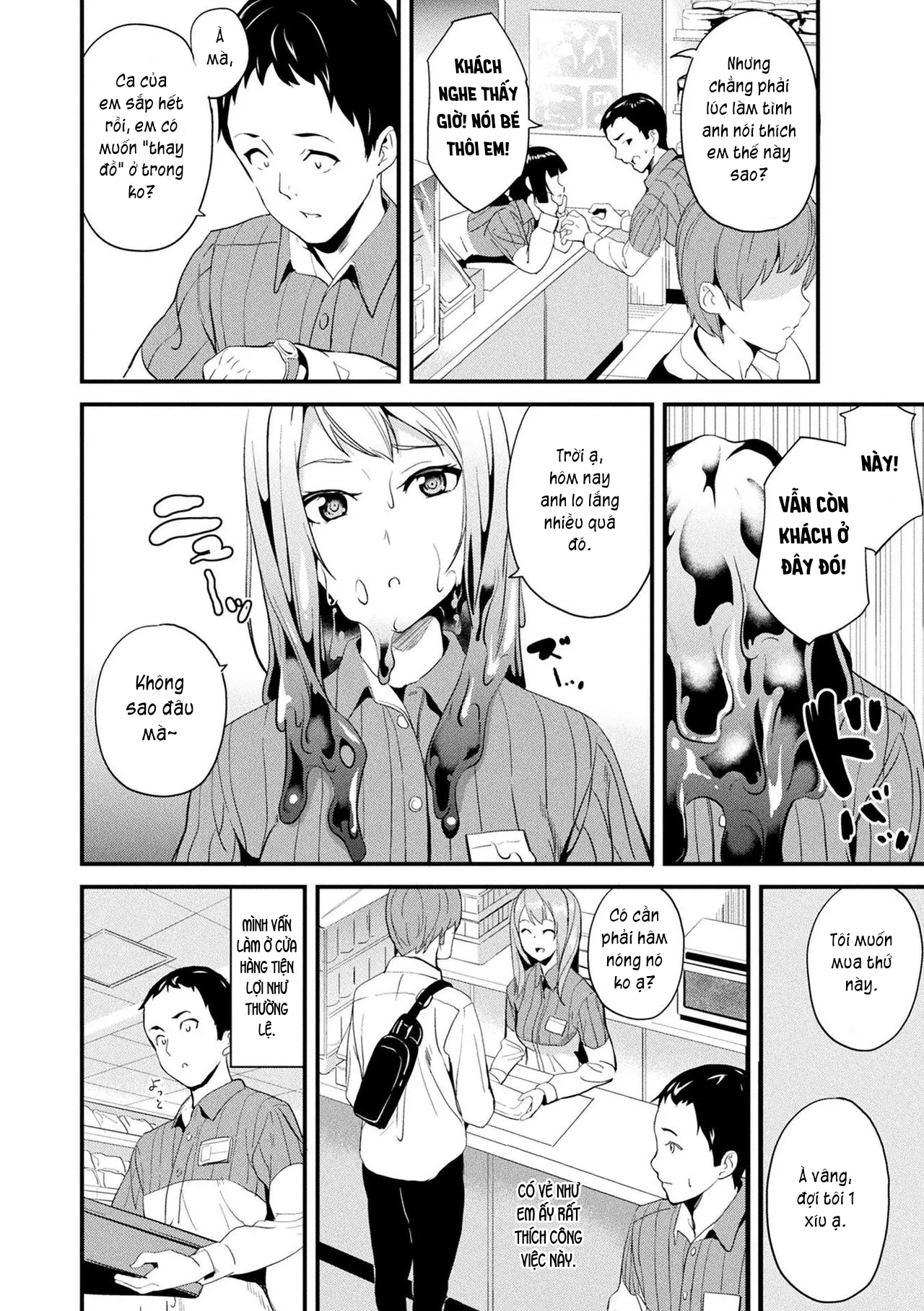 HentaiVN.net - Ảnh 3 - Sống cùng bé Slime. [Doukyo Suru Neneki; Slime living together; 同居する粘液] - Chap 9: Bước tiến hôn nhân.