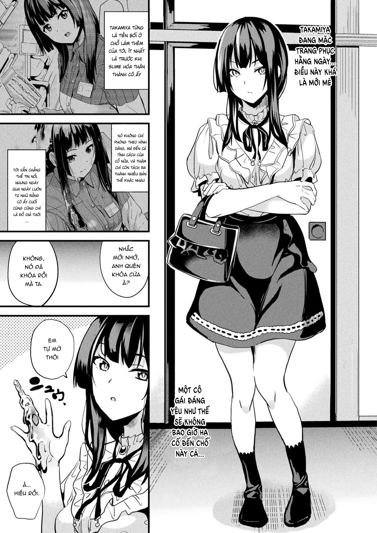 HentaiVN.net - Ảnh 12 - Sống cùng bé Slime. [Doukyo Suru Neneki; Slime living together; 同居する粘液] - Chap 10 - bonus: End.