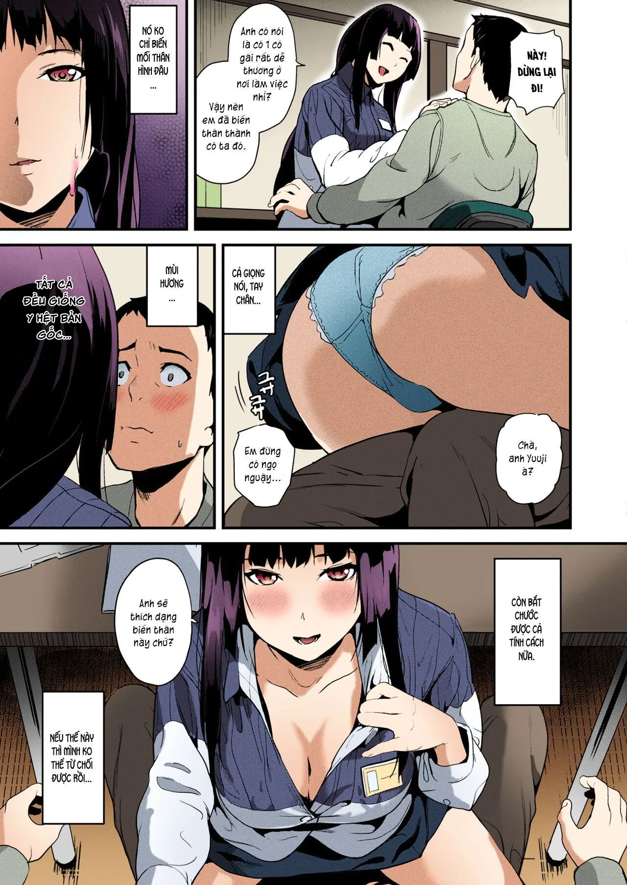 HentaiVN.net - Ảnh 9 - Sống cùng bé Slime. [Doukyo Suru Neneki; Slime living together; 同居する粘液] - Bản full màu - Chap 1.