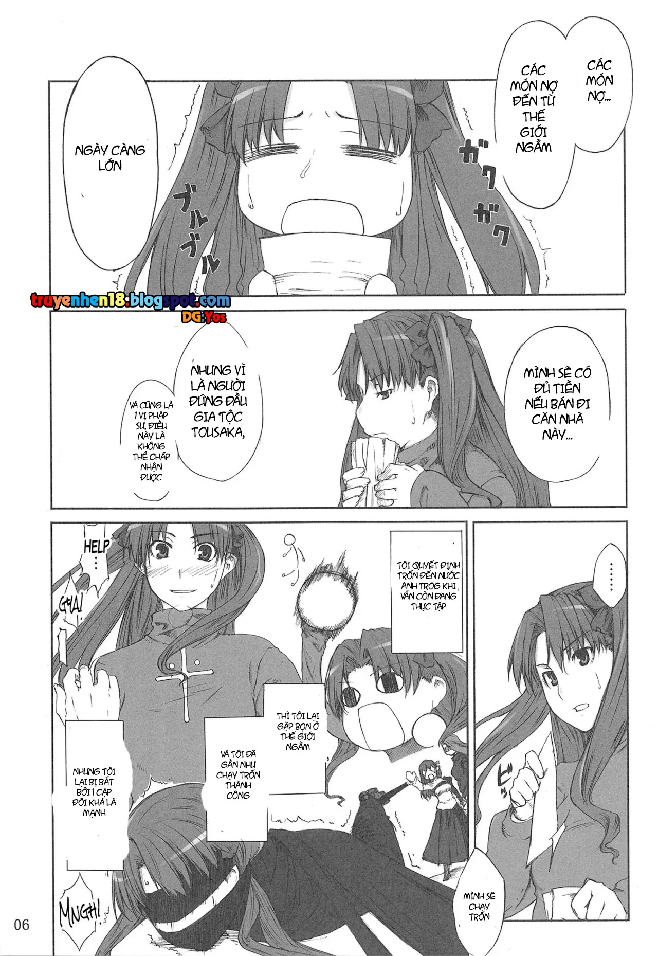 HentaiVN.net - Ảnh 5 - Tohsaka-Ke No Kakei Jijou (Fate Stay Night) - Chap 1