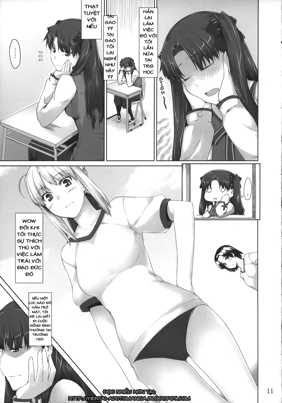 HentaiVN.net - Ảnh 10 - Tohsaka-Ke No Kakei Jijou (Fate Stay Night) - Chap 4