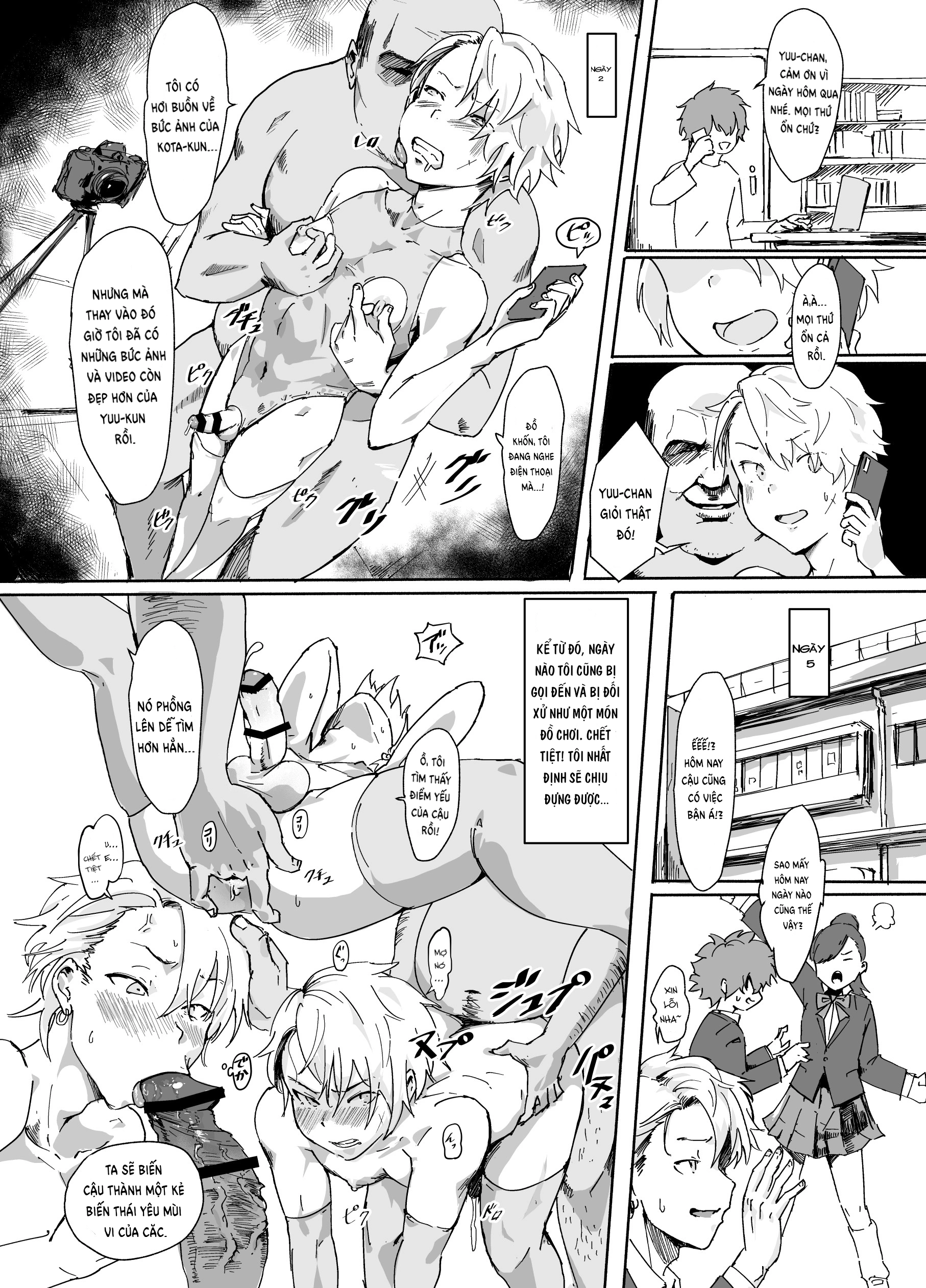 HentaiVN.net - Ảnh 5 - 100 ngày để bẻ cong giang hồ - Oneshot
