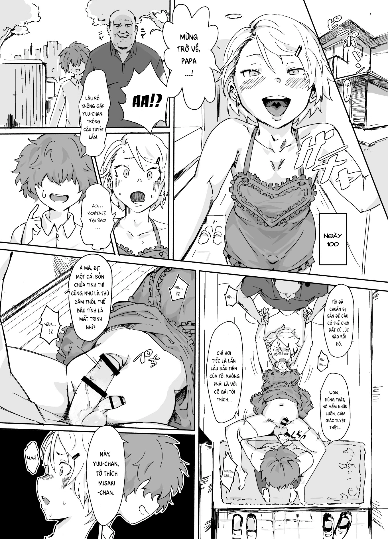 HentaiVN.net - Ảnh 8 - 100 ngày để bẻ cong giang hồ - Oneshot