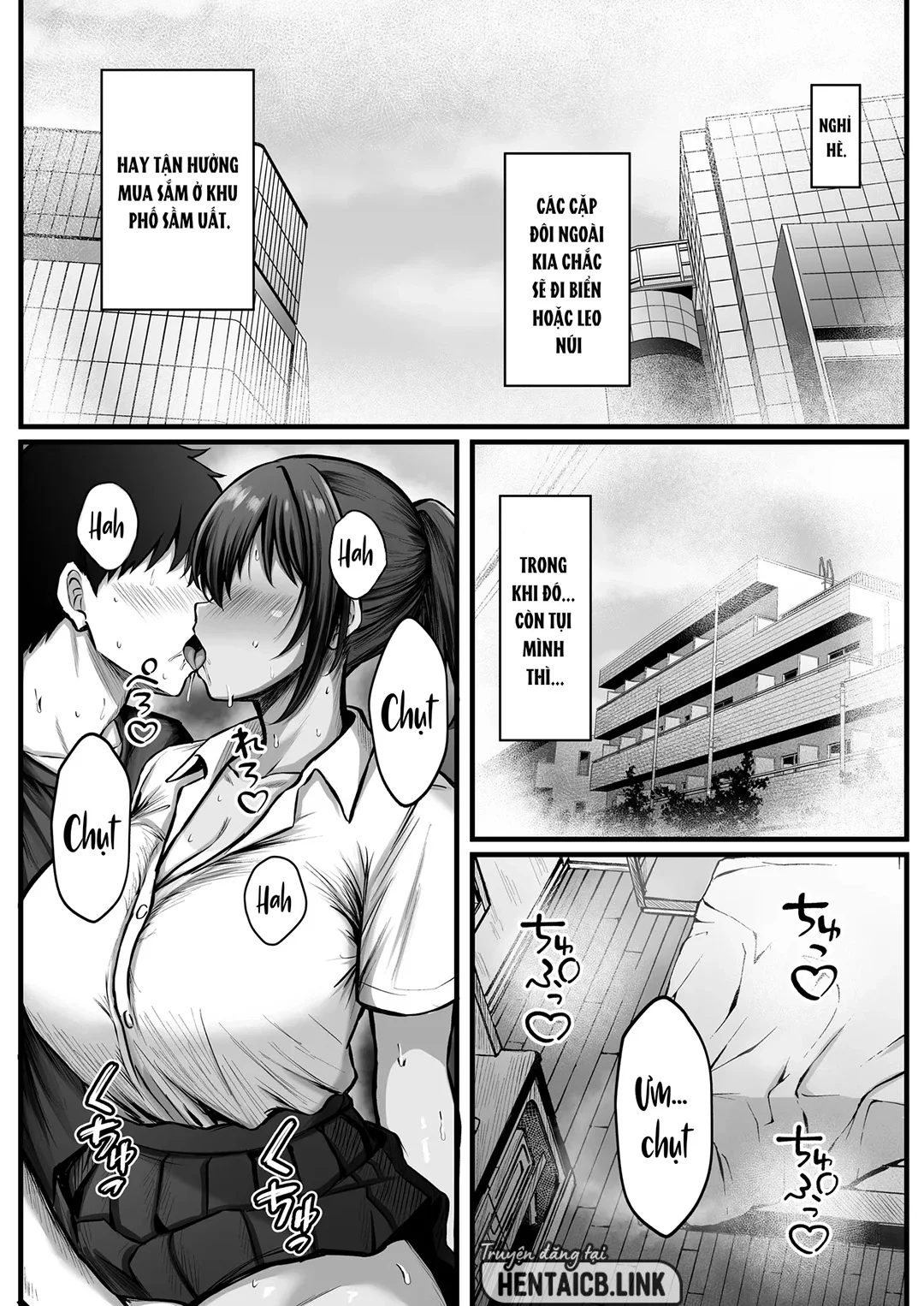HentaiVN.net - Ảnh 4 - Ướt sũng với nàng người yêu - Oneshot