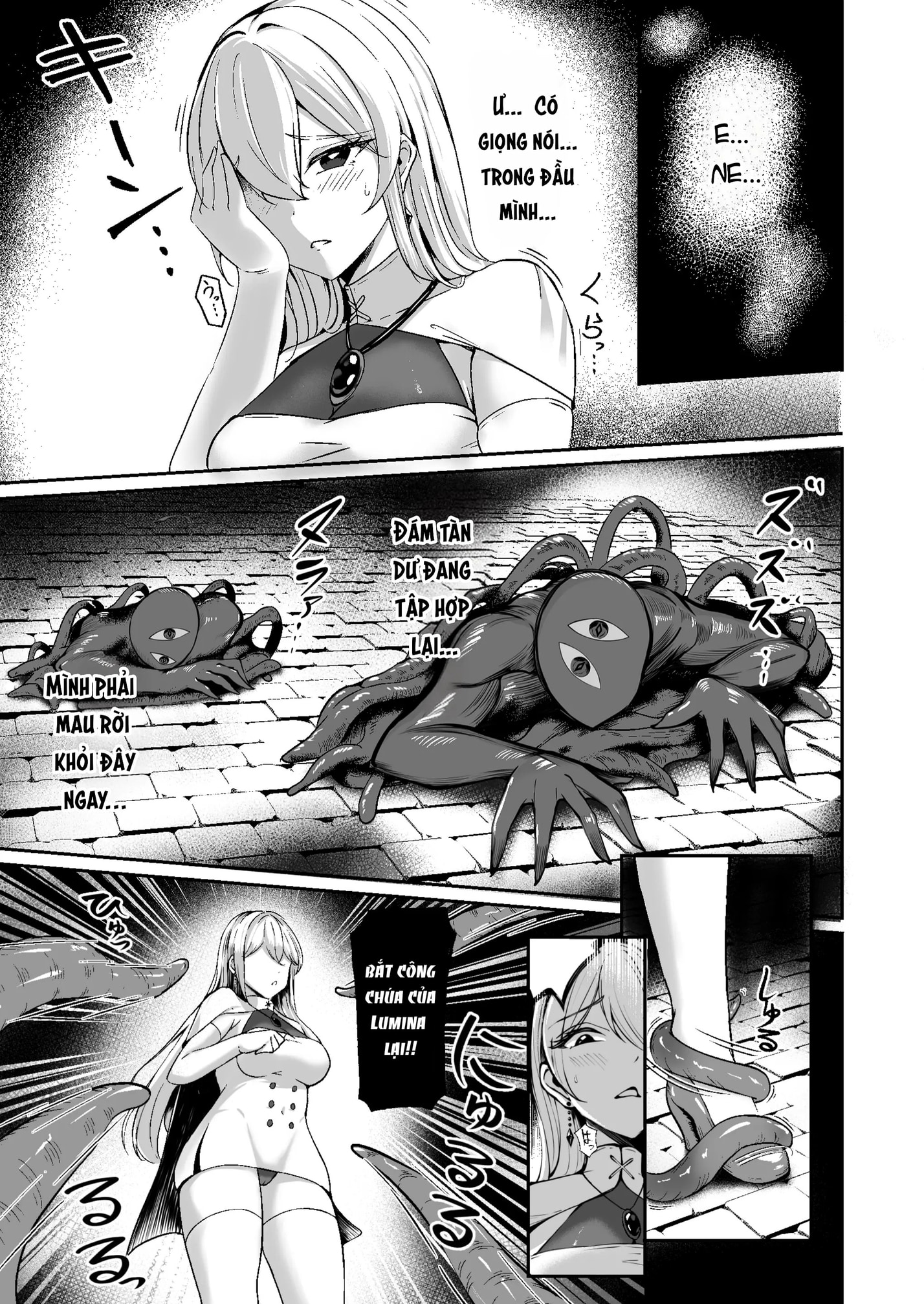 HentaiVN.net - Ảnh 6 - Yami e no Izanai ~Muryokuna Hime Kishi ga Kairaku Ochi Suru Yume~ - Oneshot