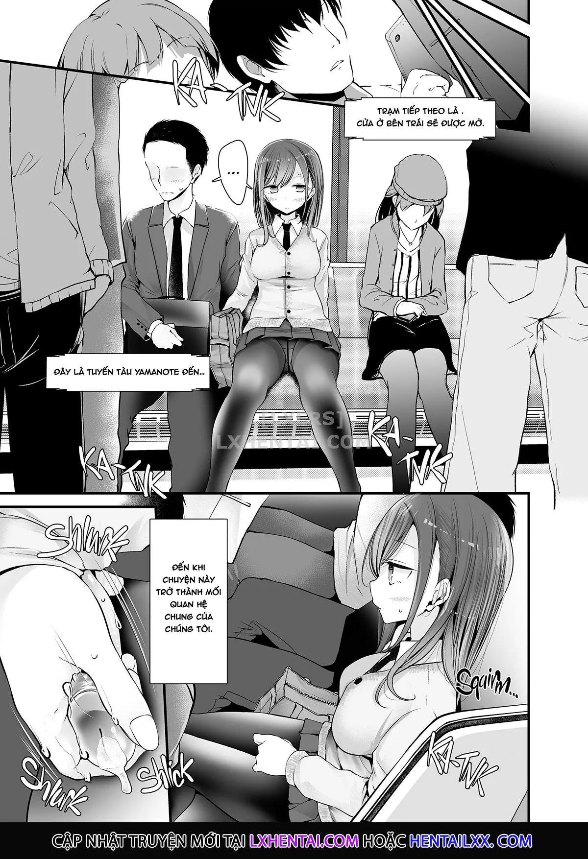 HentaiVN.net - Ảnh 8 - Dirty Deeds on the Way to Work - Chap 1