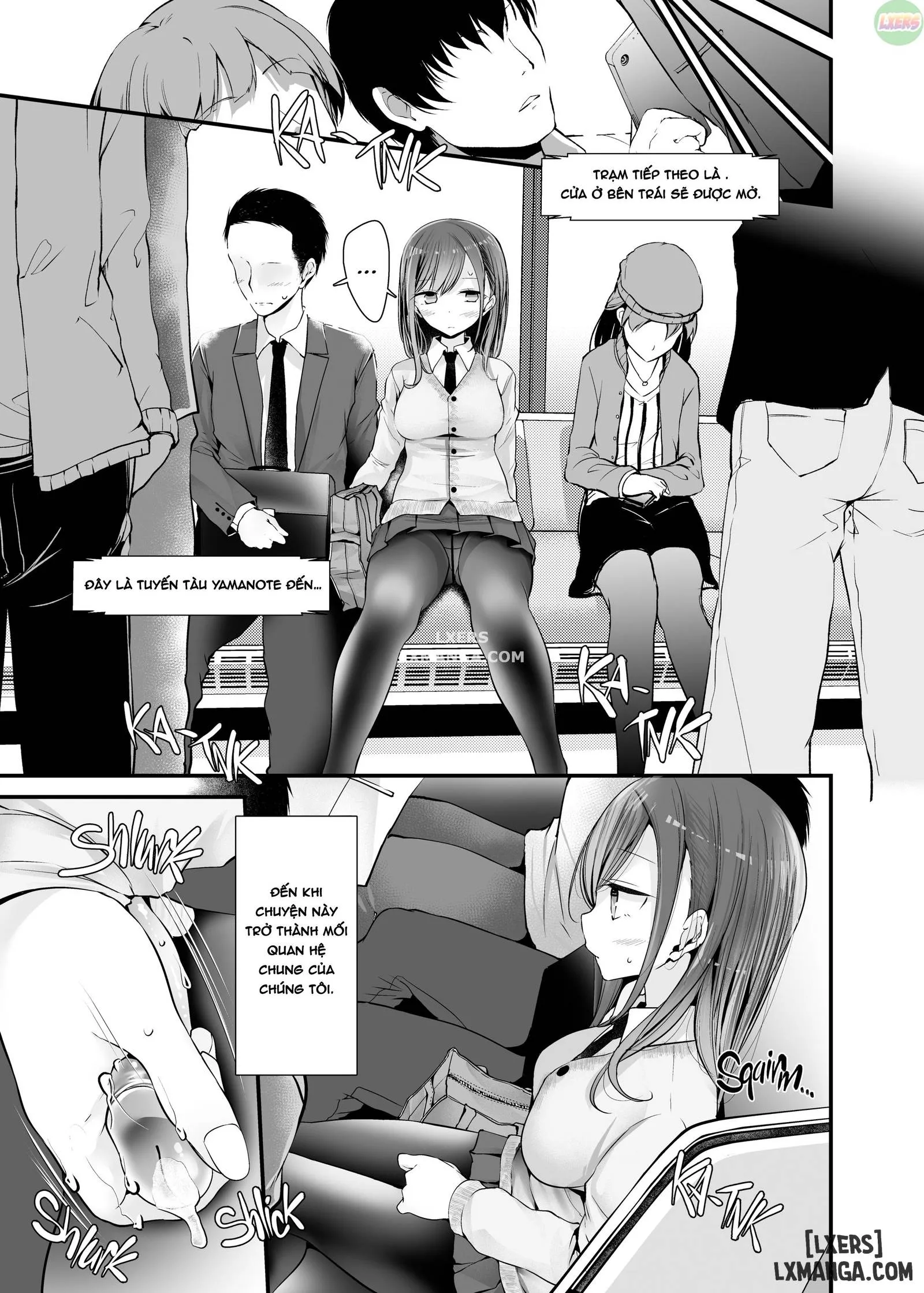 HentaiVN.net - Ảnh 4 - Dirty Deeds on the Way to Work - Chapter 1