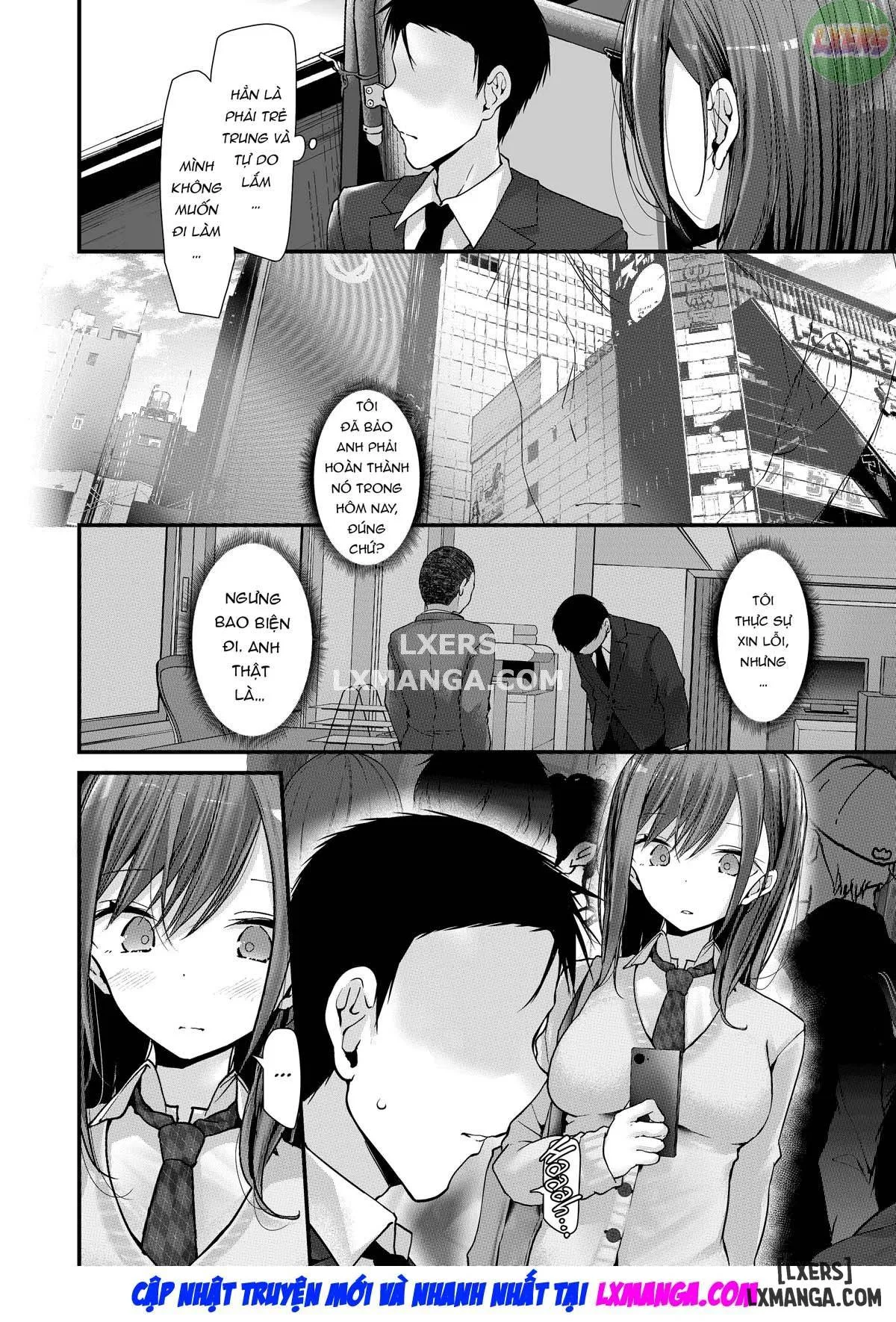 HentaiVN.net - Ảnh 6 - Dirty Deeds on the Way to Work - Chapter 4