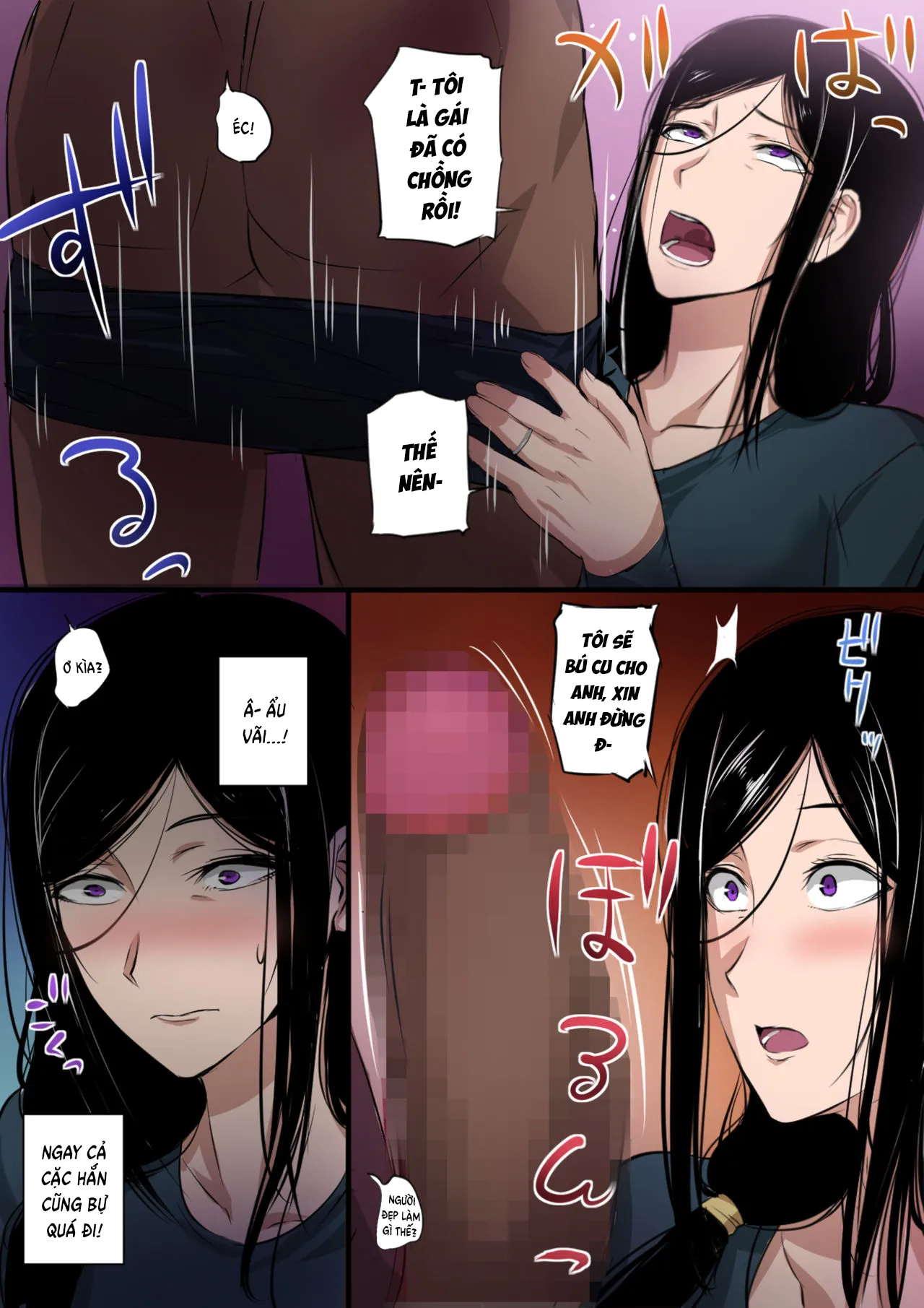 HentaiVN.net - Ảnh 8 - Wife x Giant [Hitozuma to Kyokan] - Oneshot