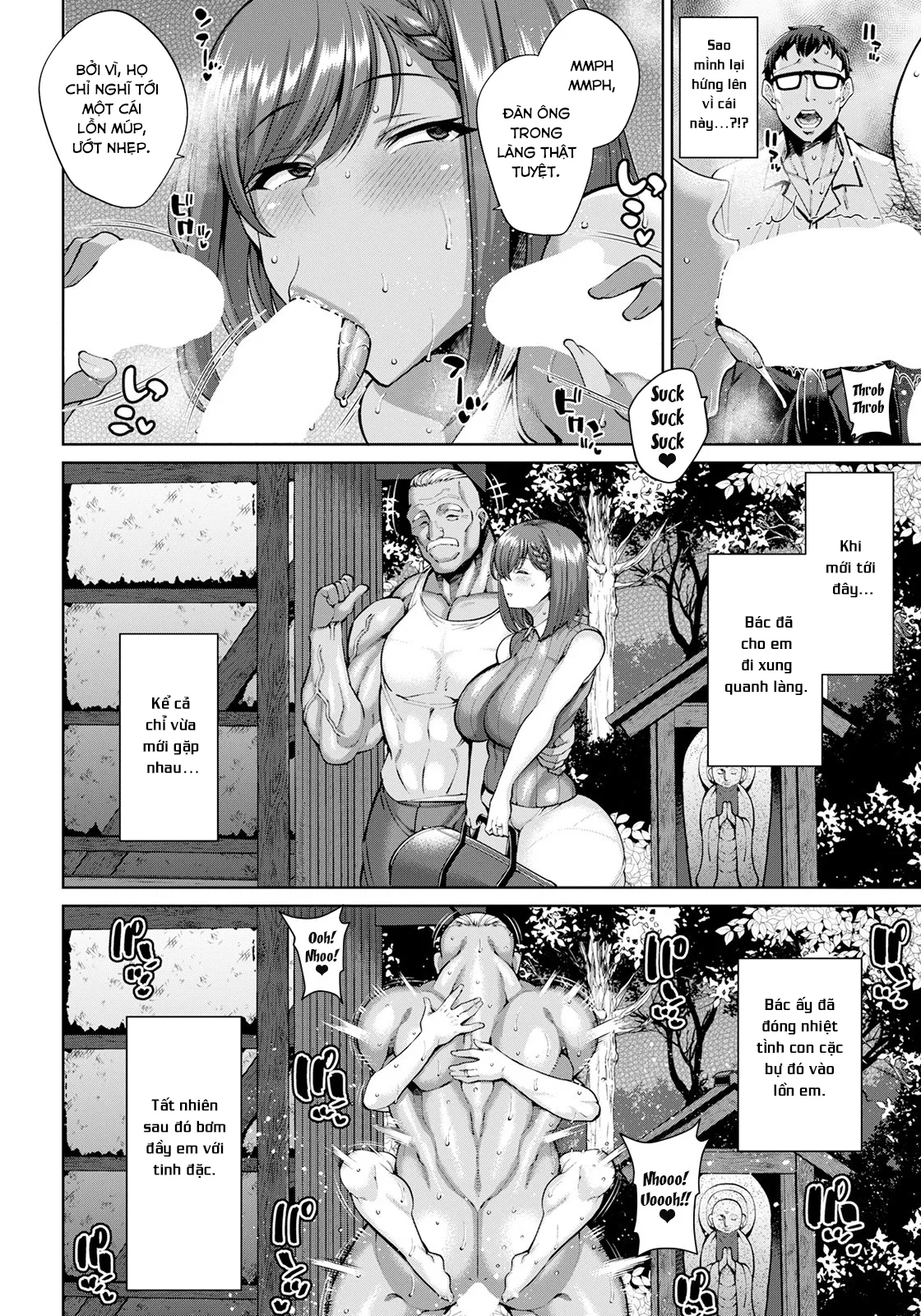 HentaiVN.net - Ảnh 7 - Y tá về làng [Inaka de Netorou!; 田舎でNTRう!; NTR in the countryside] - Oneshot