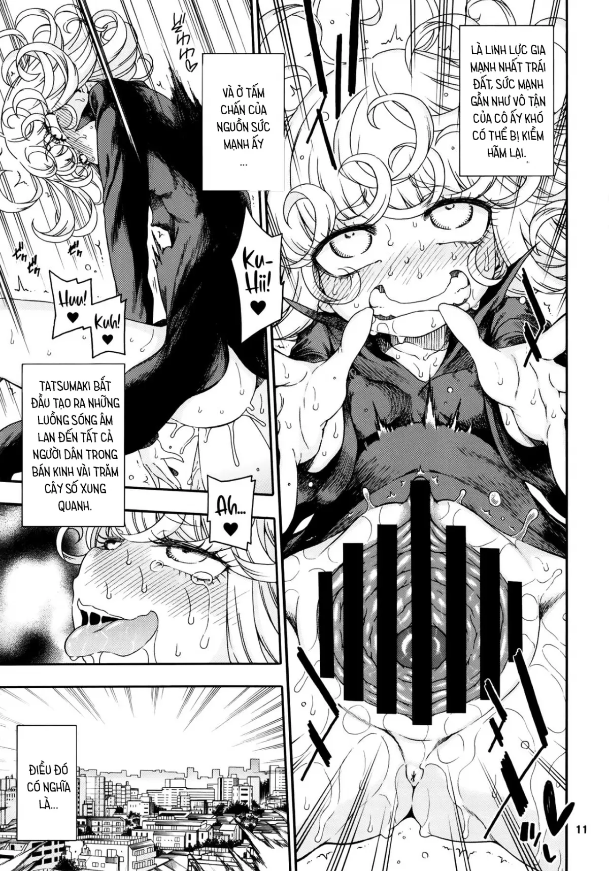 HentaiVN.net - Ảnh 11 - Thảm Họa Tatsumaki [Saigai Level: Tatsumaki; Disaster Level: Tornado] - Oneshot