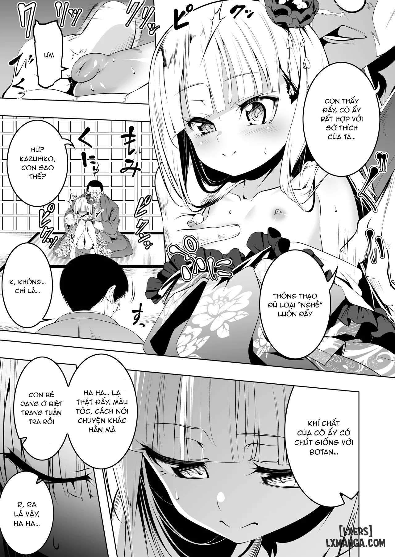 HentaiVN.net - Ảnh 5 - Koushoku no Chuugi Kunoichi Botan San - Oneshot.