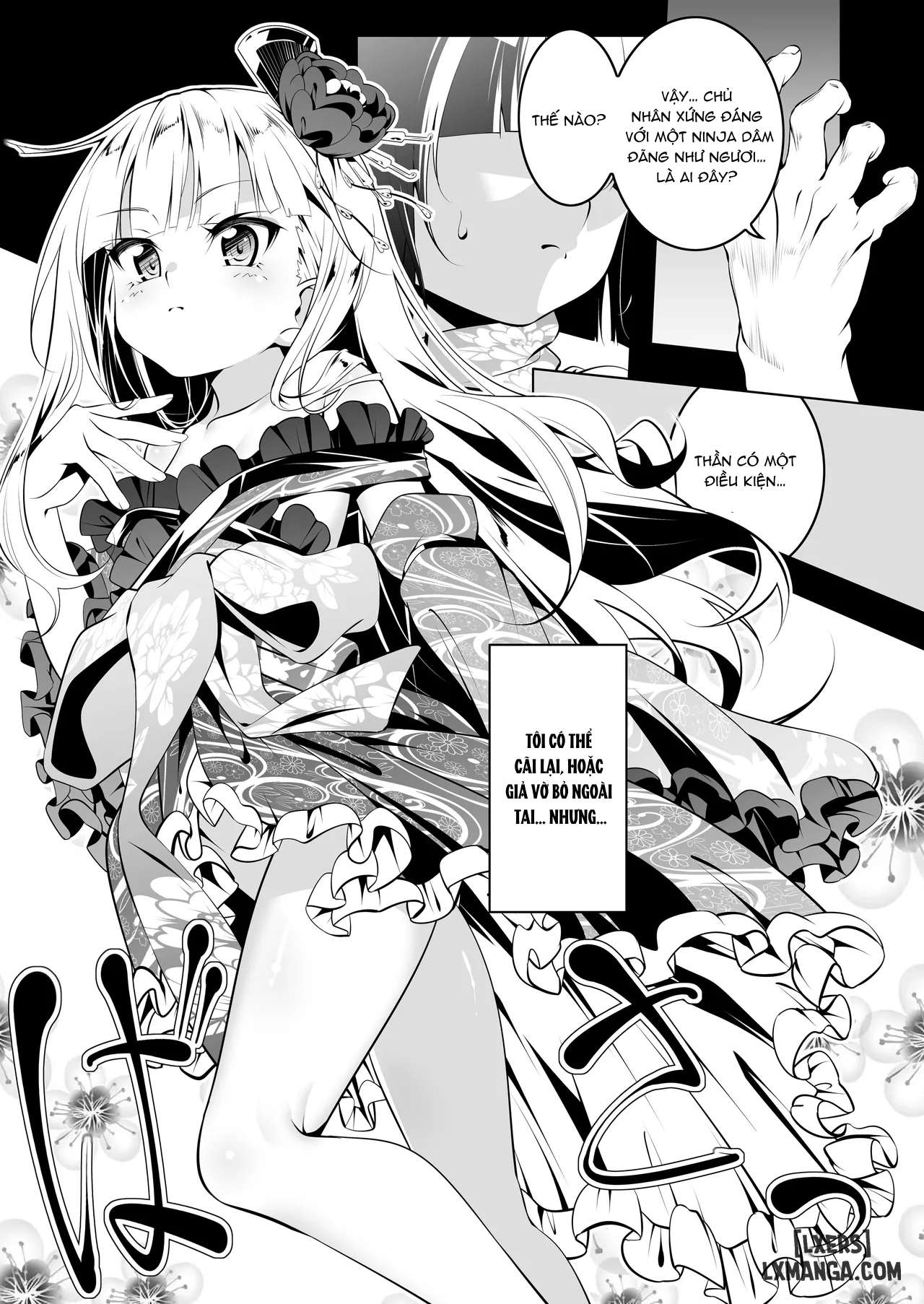 HentaiVN.net - Ảnh 7 - Koushoku no Chuugi Kunoichi Botan San - Oneshot.