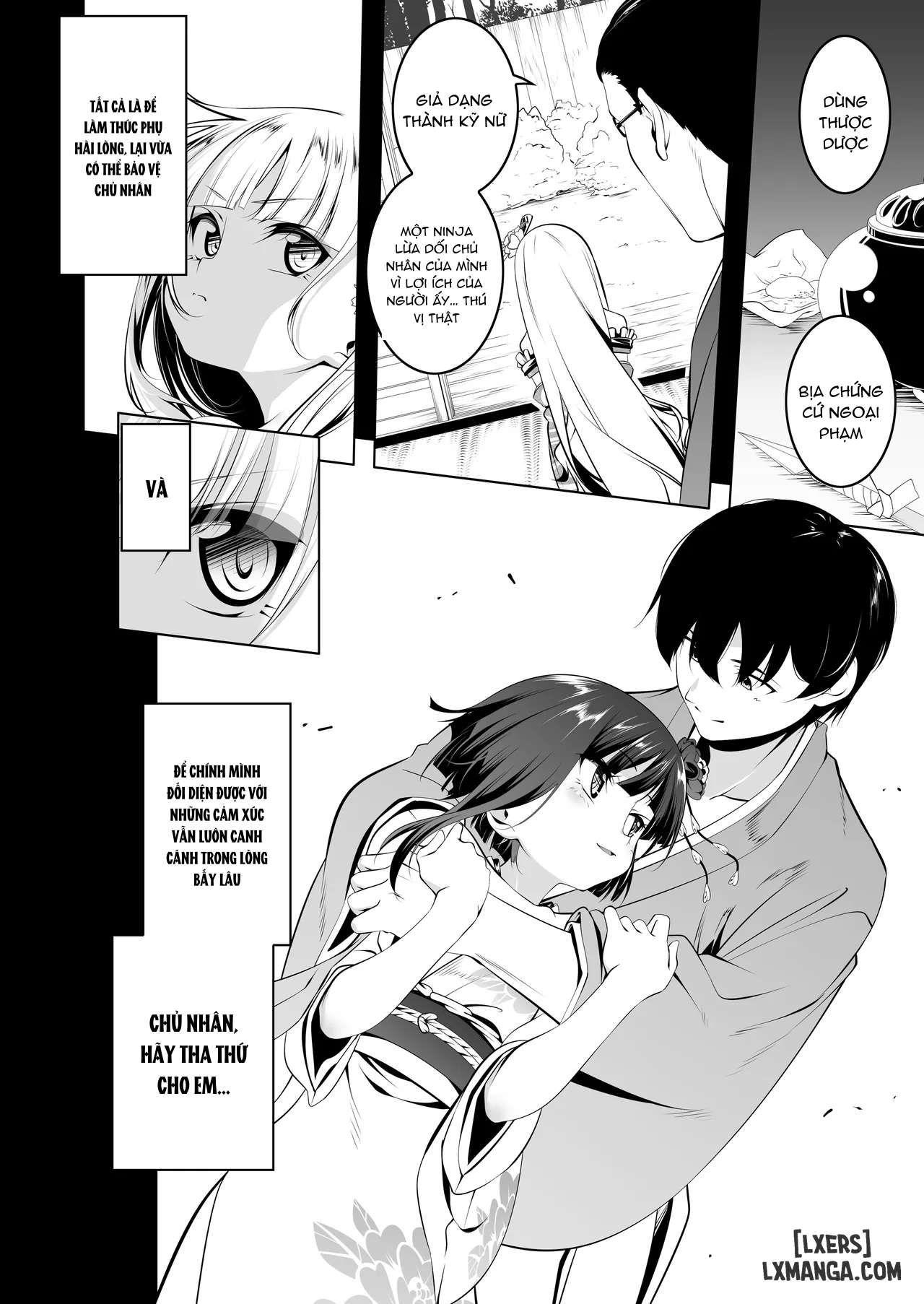HentaiVN.net - Ảnh 8 - Koushoku no Chuugi Kunoichi Botan San - Oneshot.