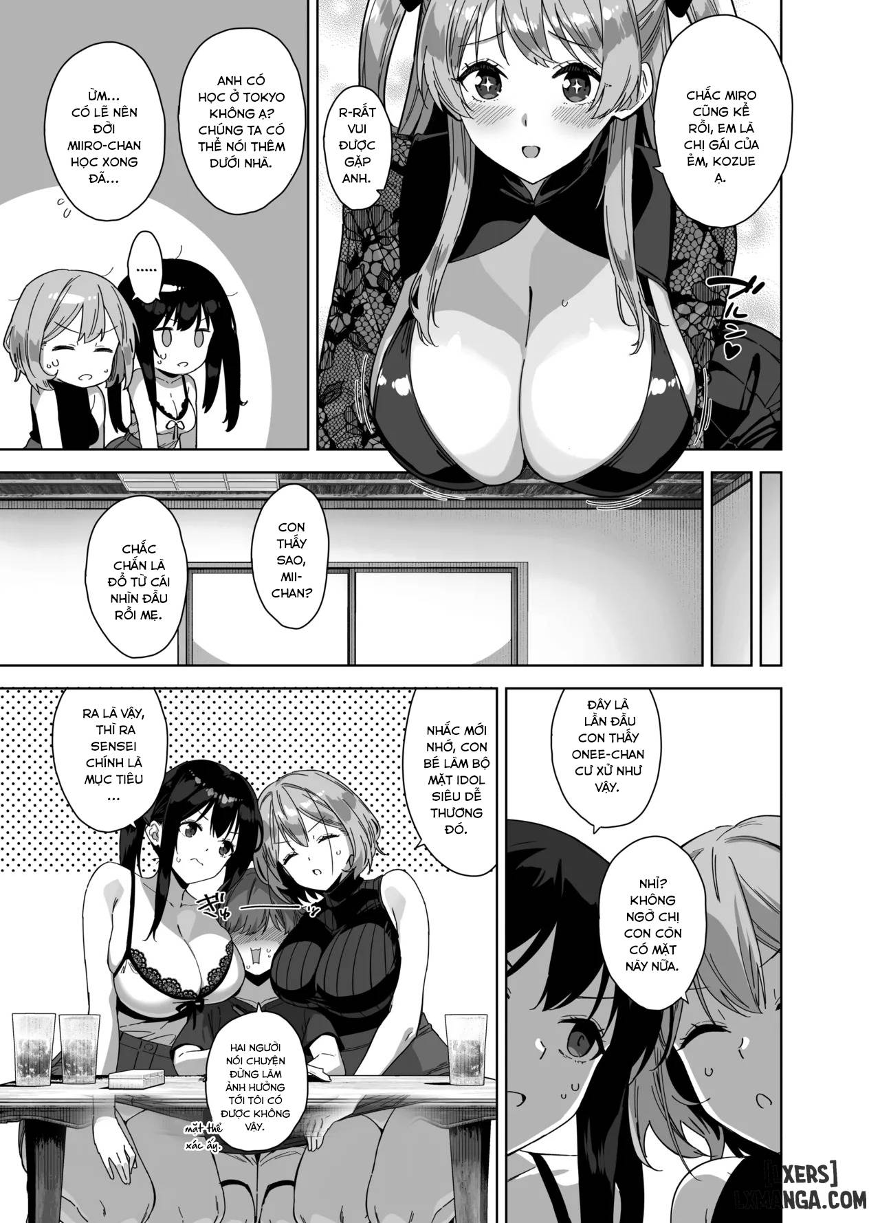 HentaiVN.net - Ảnh 14 - Natsu to Inaka to Yuuwaku shite kuru Dekkai Oshiego 3 - oneshot