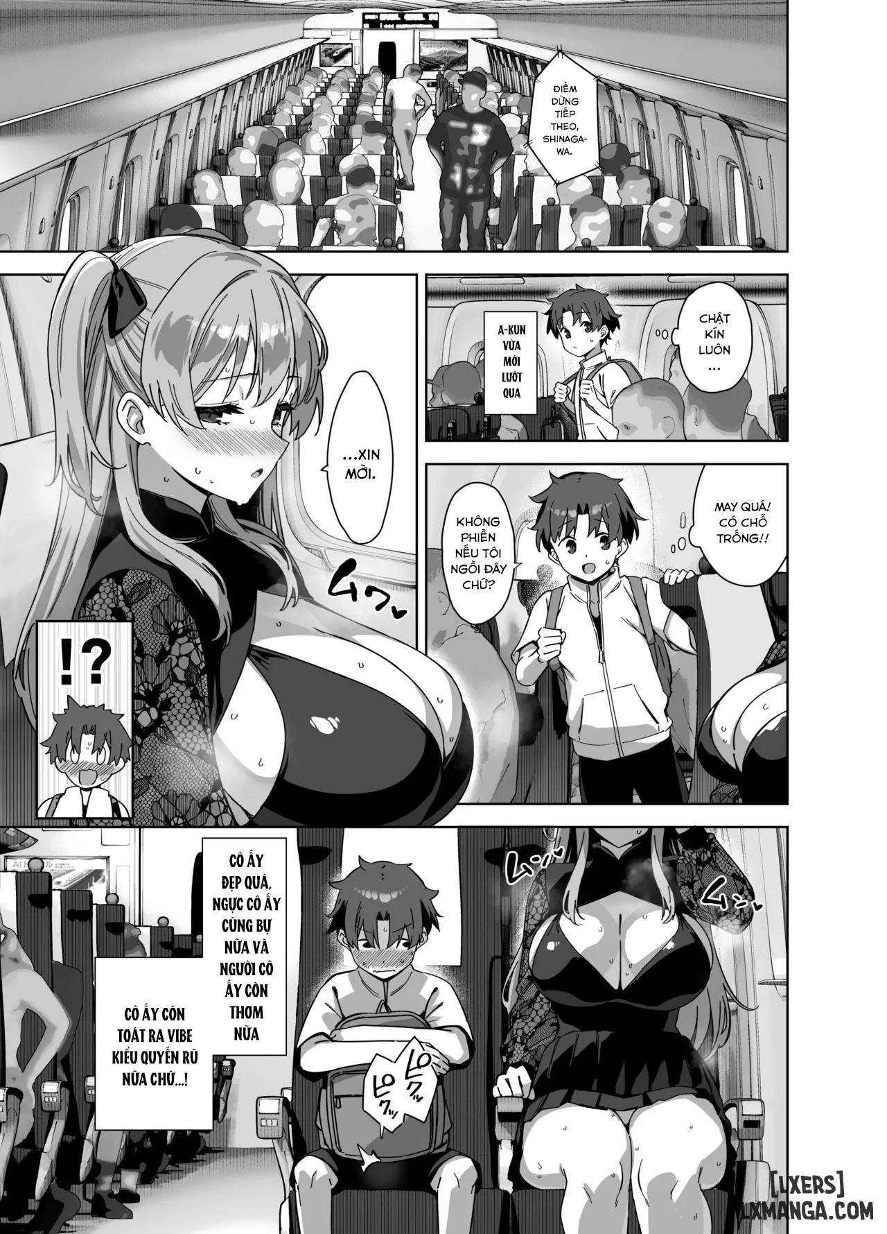 HentaiVN.net - Ảnh 34 - Natsu to Inaka to Yuuwaku shite kuru Dekkai Oshiego 3 - oneshot