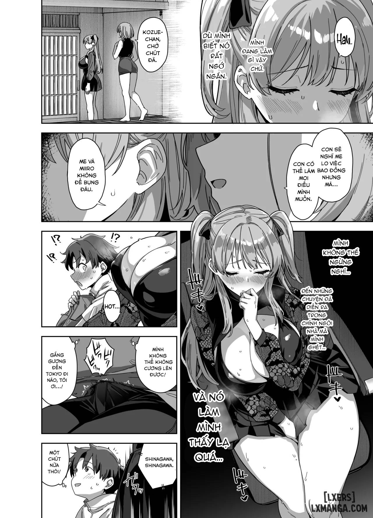 HentaiVN.net - Ảnh 35 - Natsu to Inaka to Yuuwaku shite kuru Dekkai Oshiego 3 - oneshot