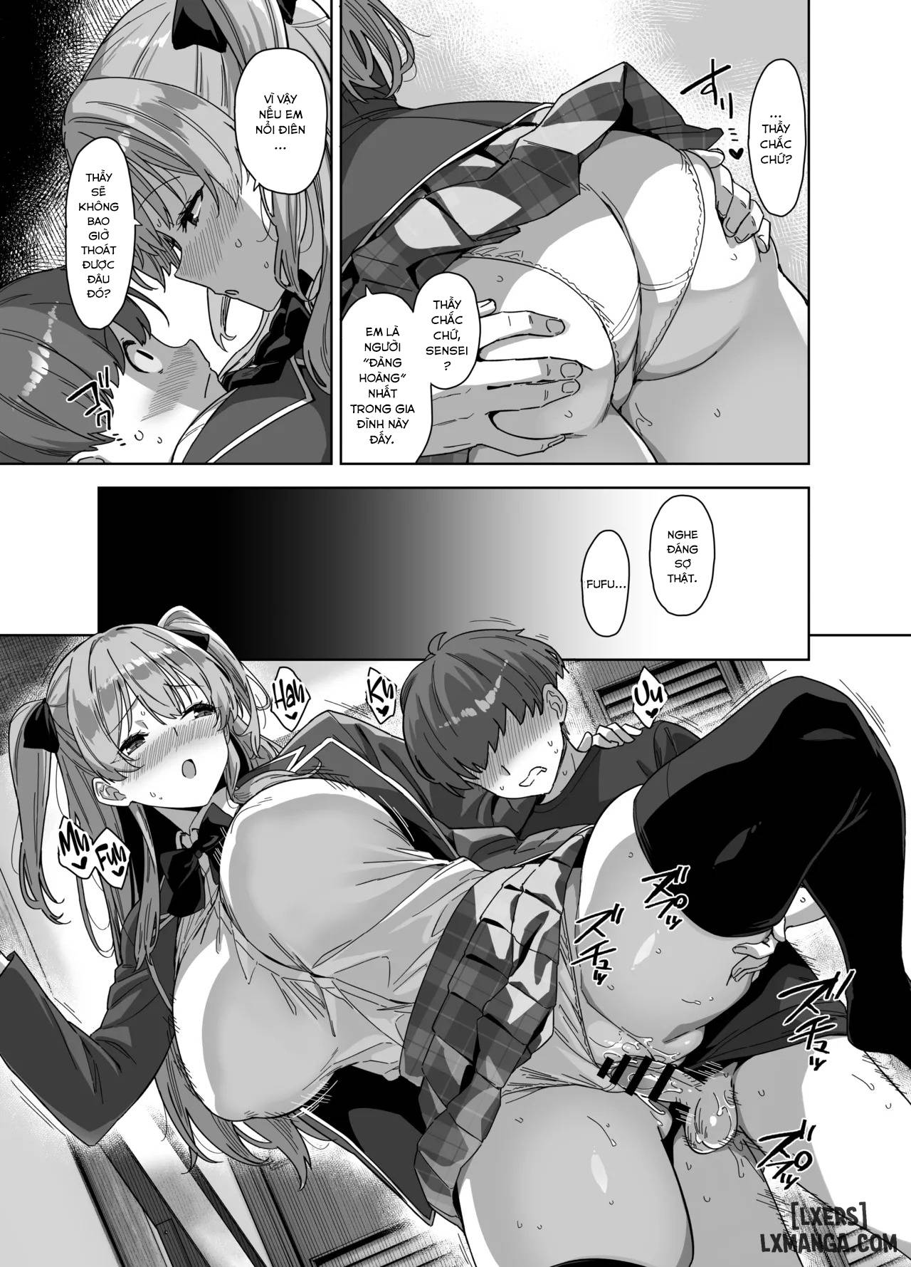 HentaiVN.net - Ảnh 38 - Natsu to Inaka to Yuuwaku shite kuru Dekkai Oshiego 3 - oneshot